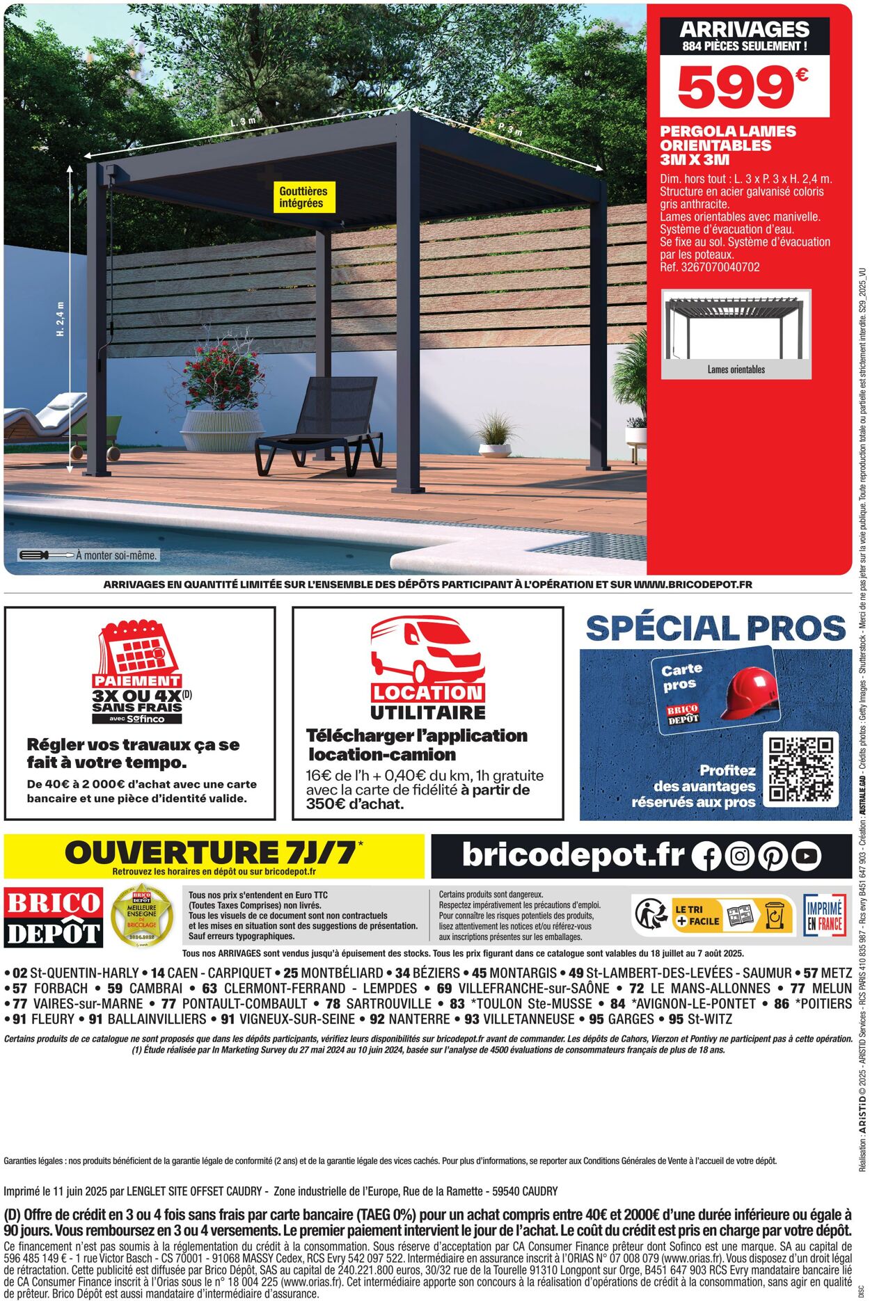 Catalogue Brico Dépôt 17.07.2025 - 07.08.2025