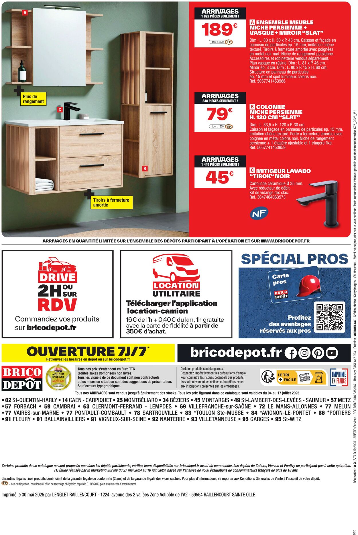 Catalogue Brico Dépôt 03.07.2025 - 17.07.2025