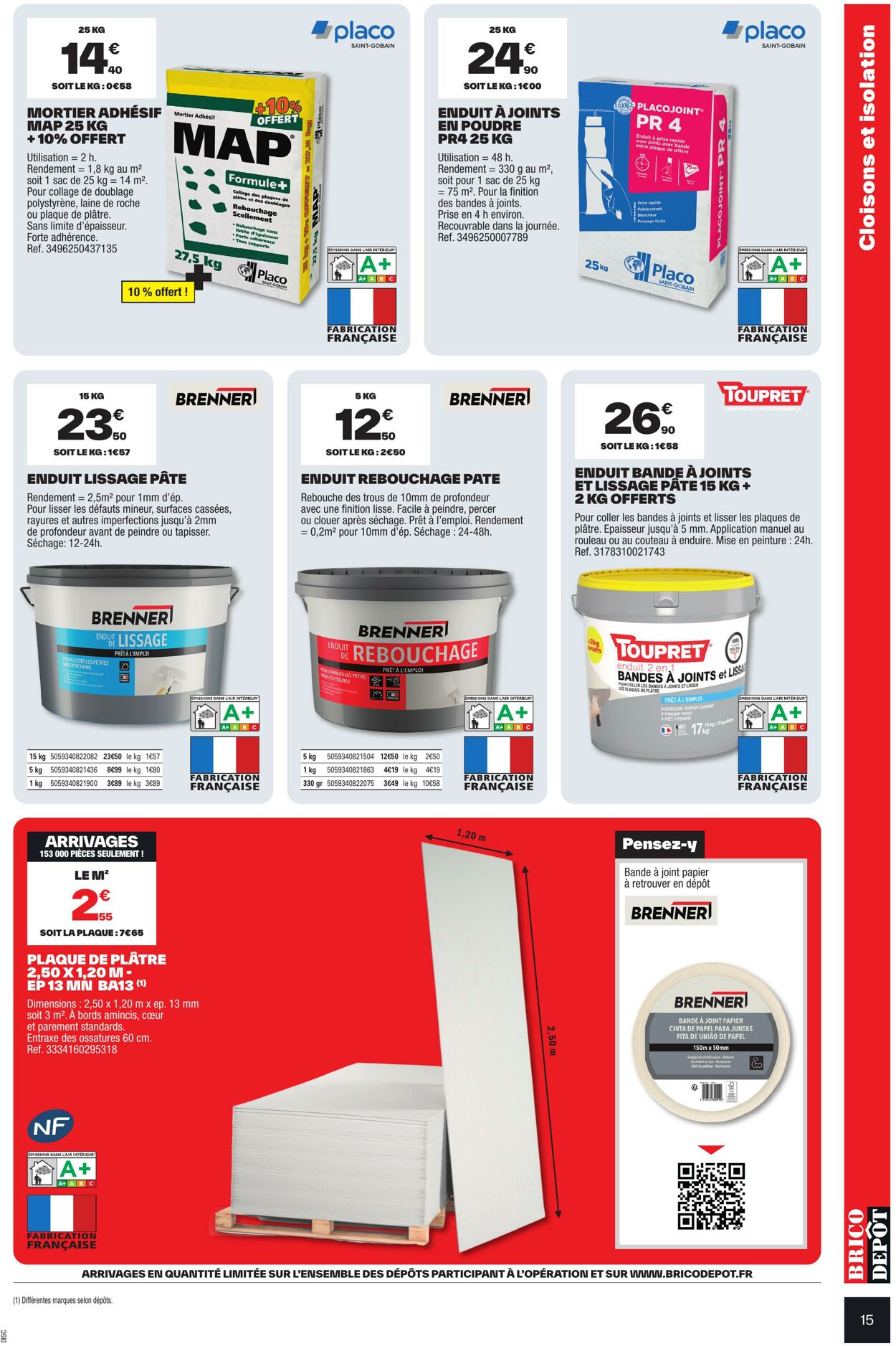 Catalogue Brico Dépôt 03.07.2025 - 17.07.2025
