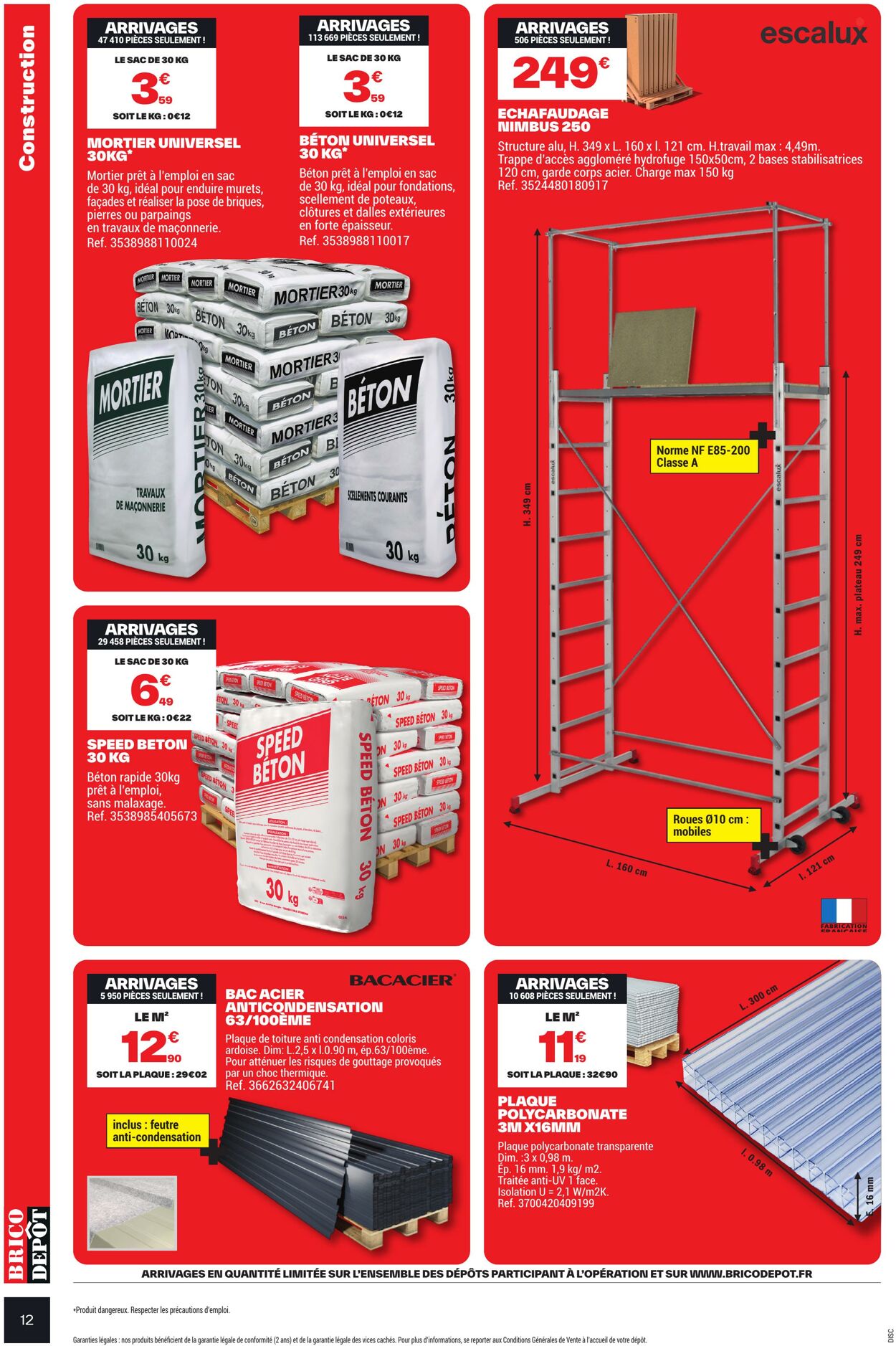 Catalogue Brico Dépôt 28.04.2026 - 12.05.2026