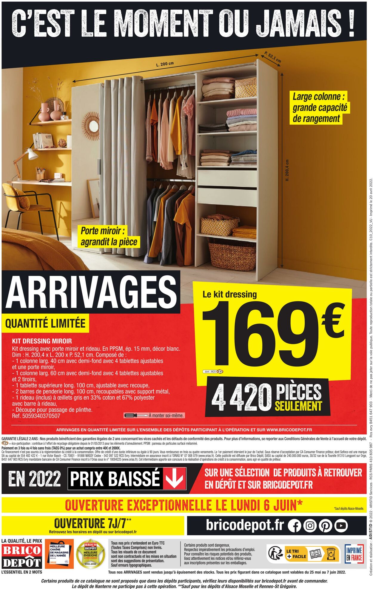 Catalogue Brico Dépôt 25.05.2022 - 07.06.2022