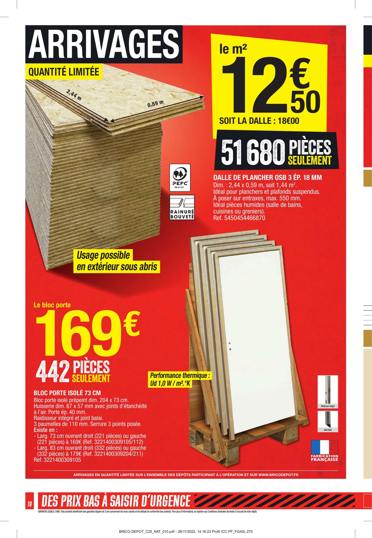 Catalogue Brico Dépôt 06.01.2023 - 31.01.2023