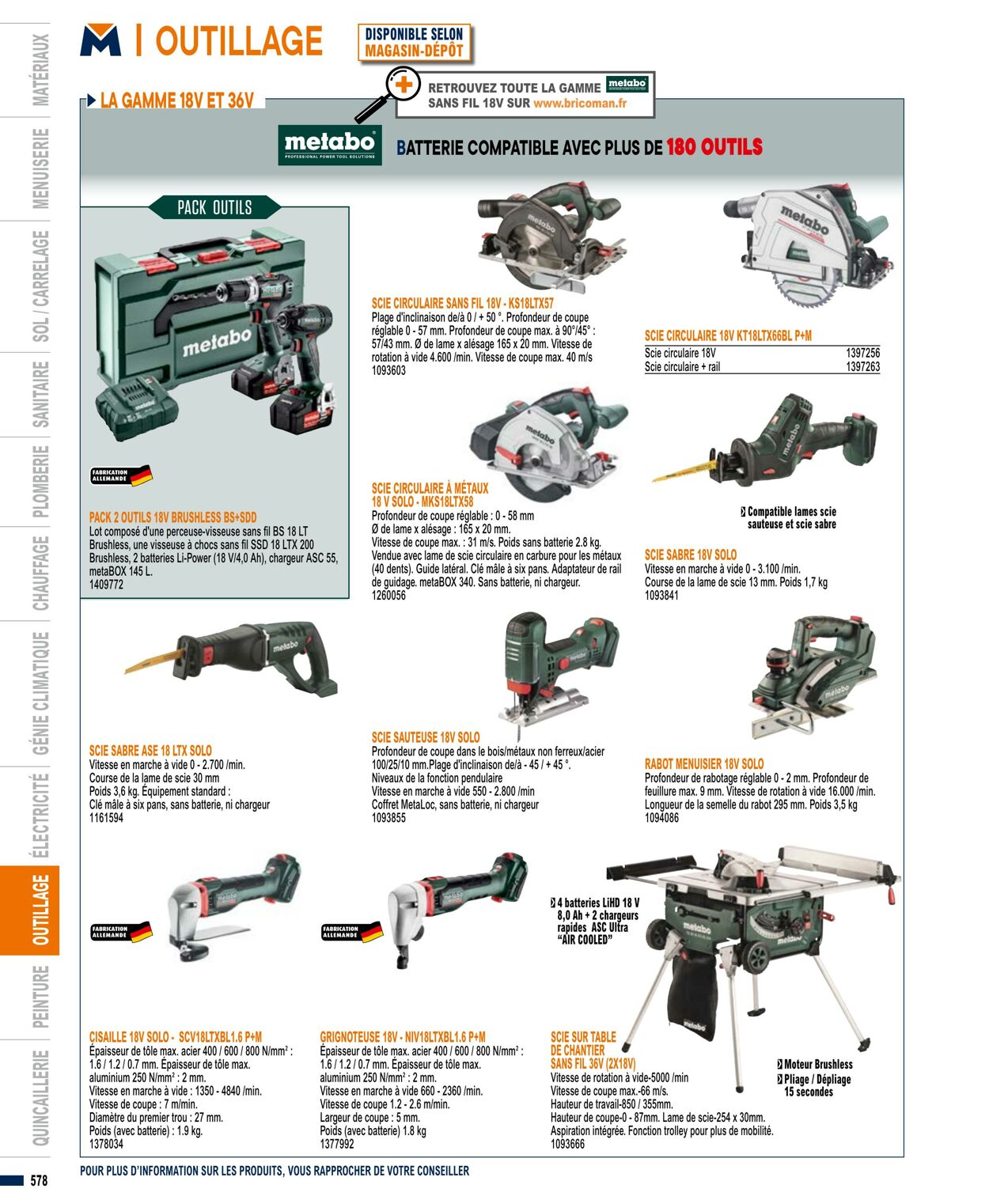 Catalogue Bricoman 01.04.2023 - 31.03.2024