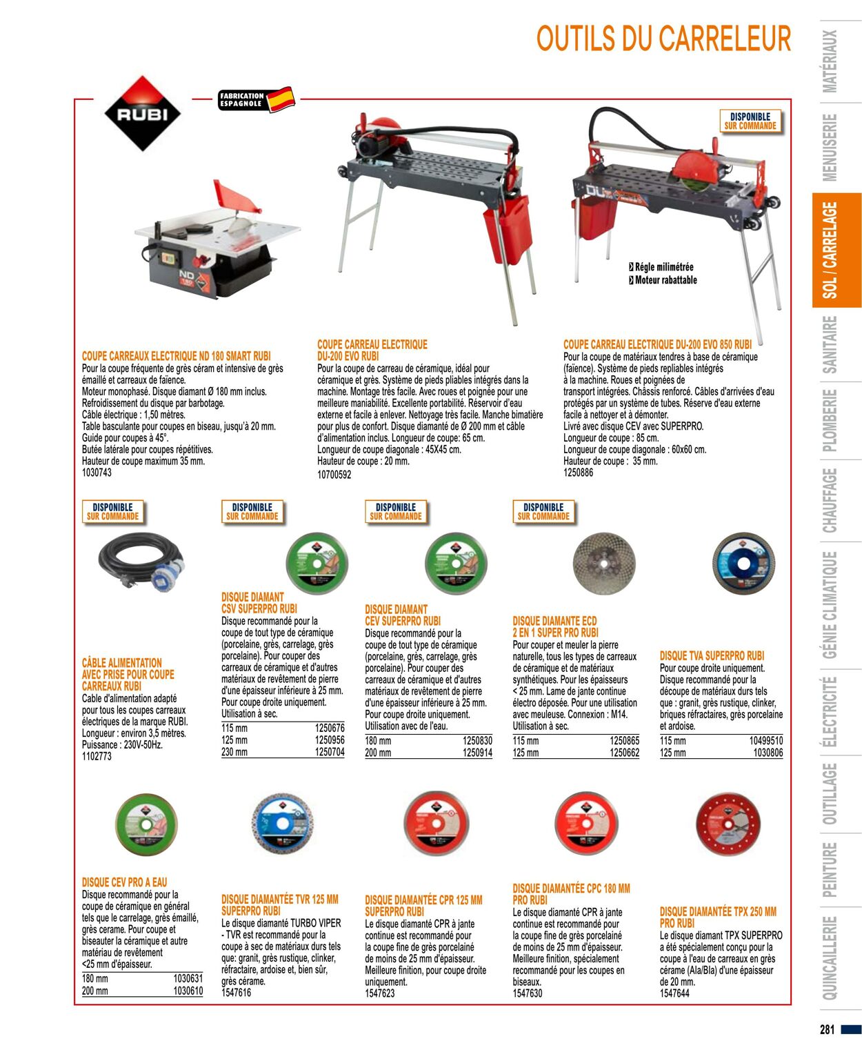 Catalogue Bricoman 01.04.2023 - 31.03.2024