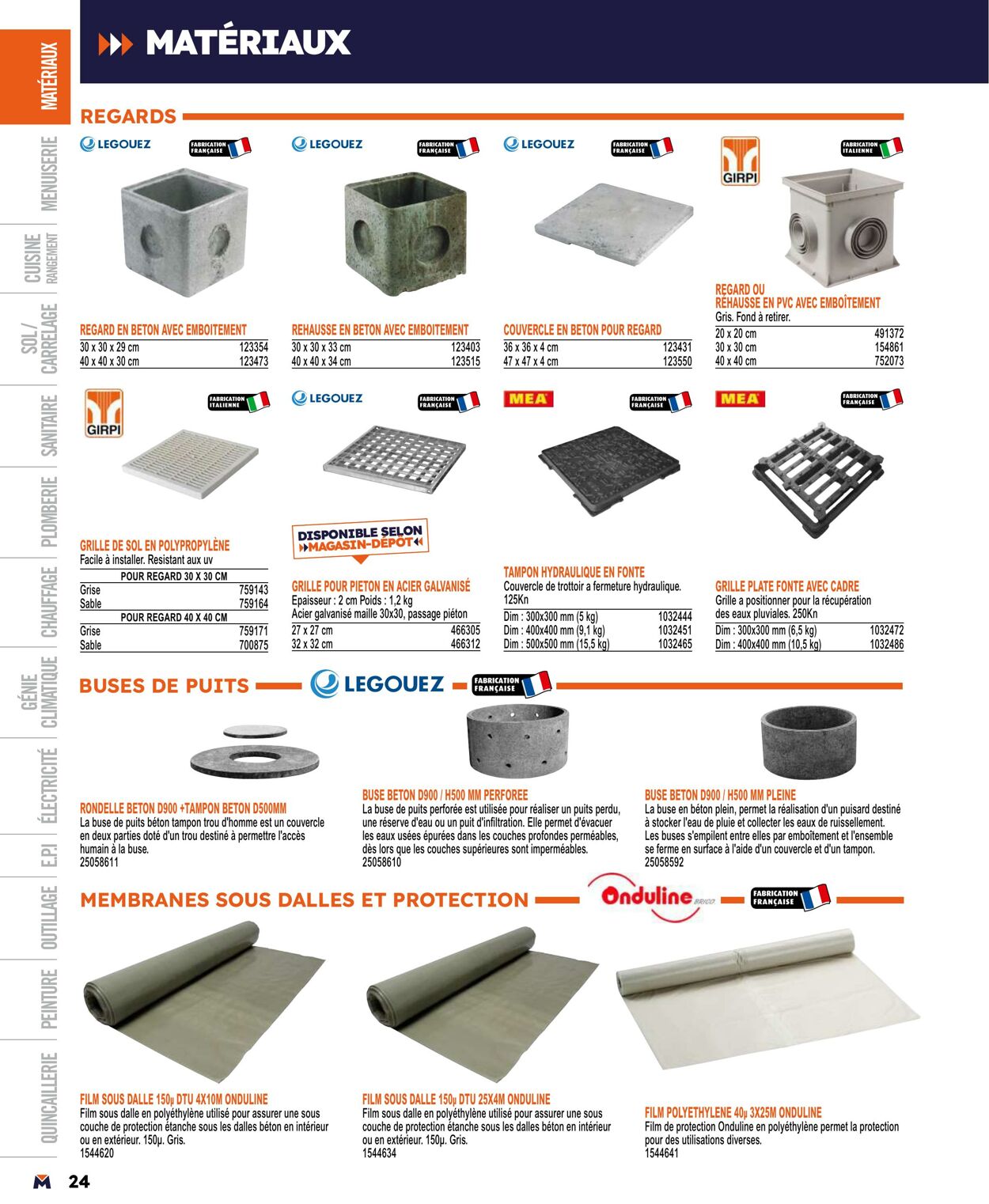 Catalogue Bricoman 01.04.2024 - 31.12.2024