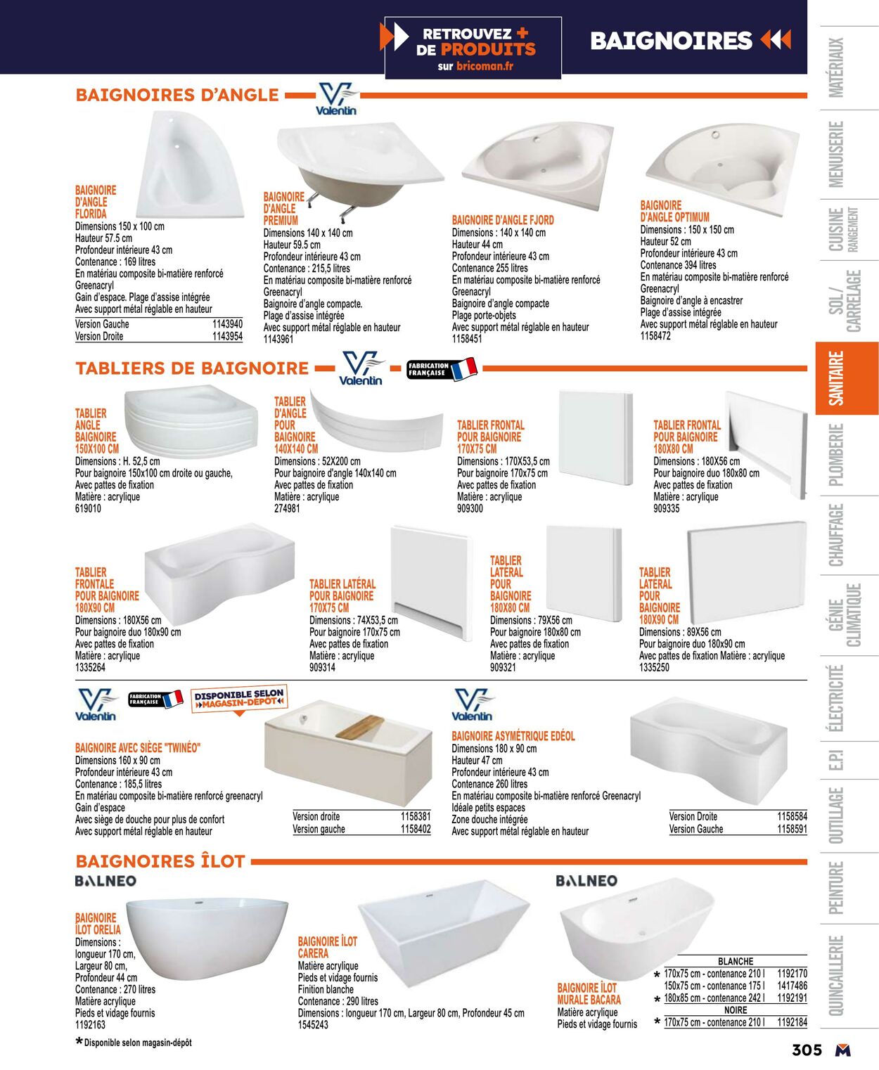 Catalogue Bricoman 01.04.2024 - 31.12.2024