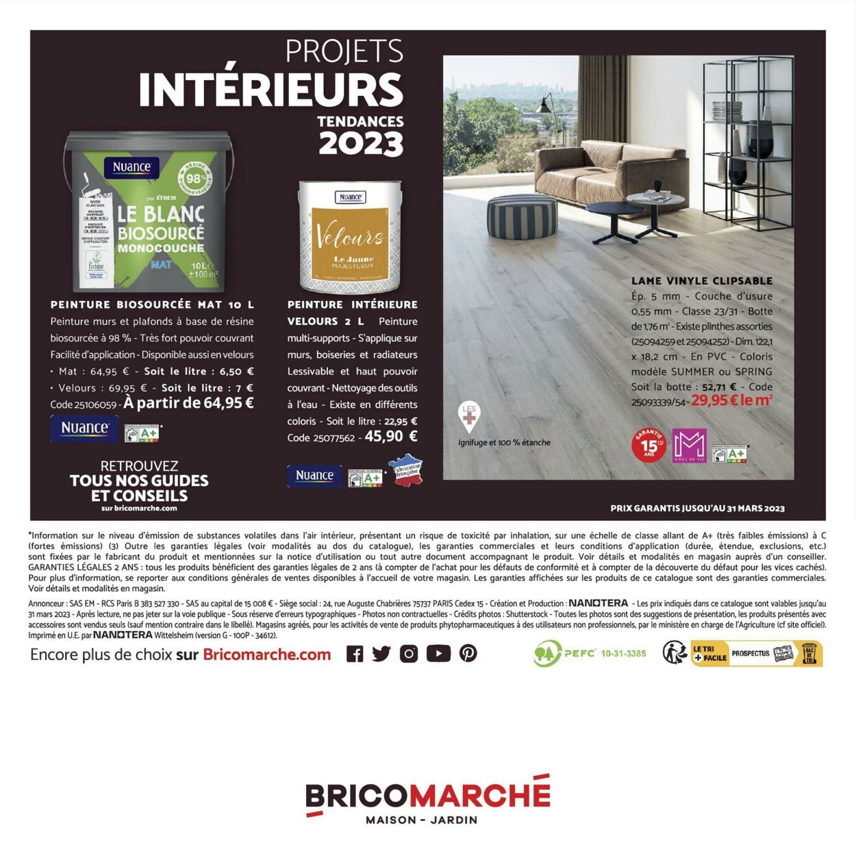 Catalogue Bricomarché 01.03.2023 - 31.08.2023