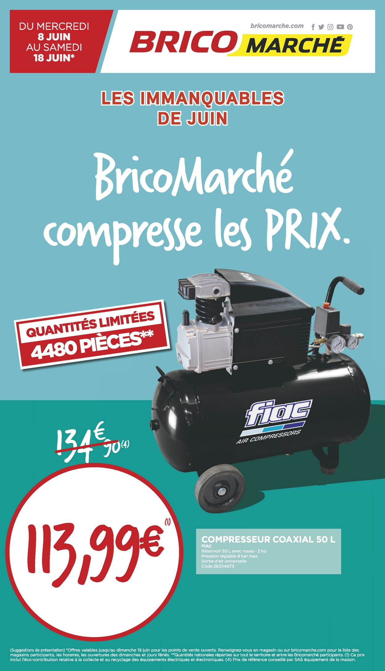 Catalogue Bricomarché 08.06.2022 - 18.06.2022