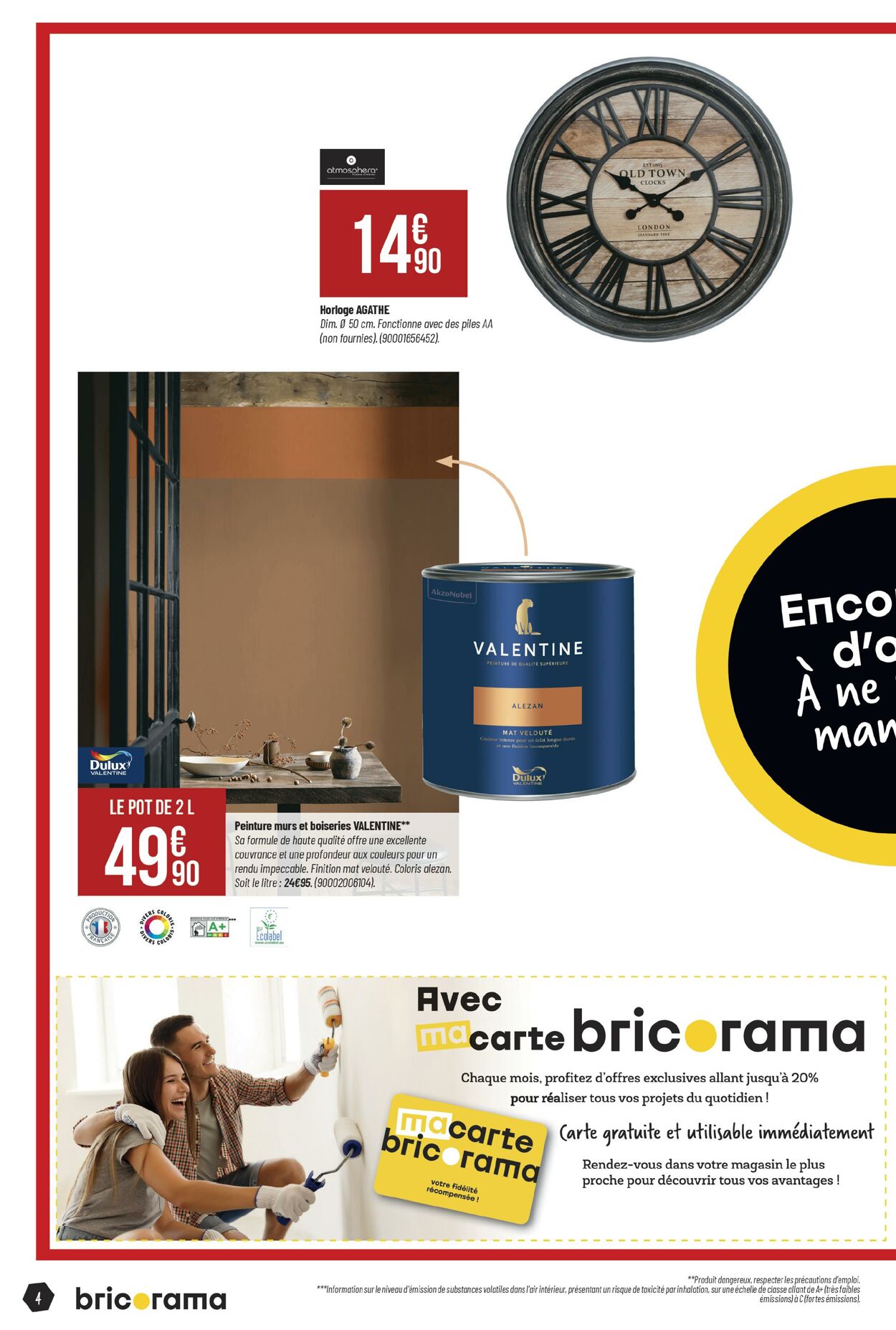 Catalogue Bricorama 19.11.2024 - 25.11.2024