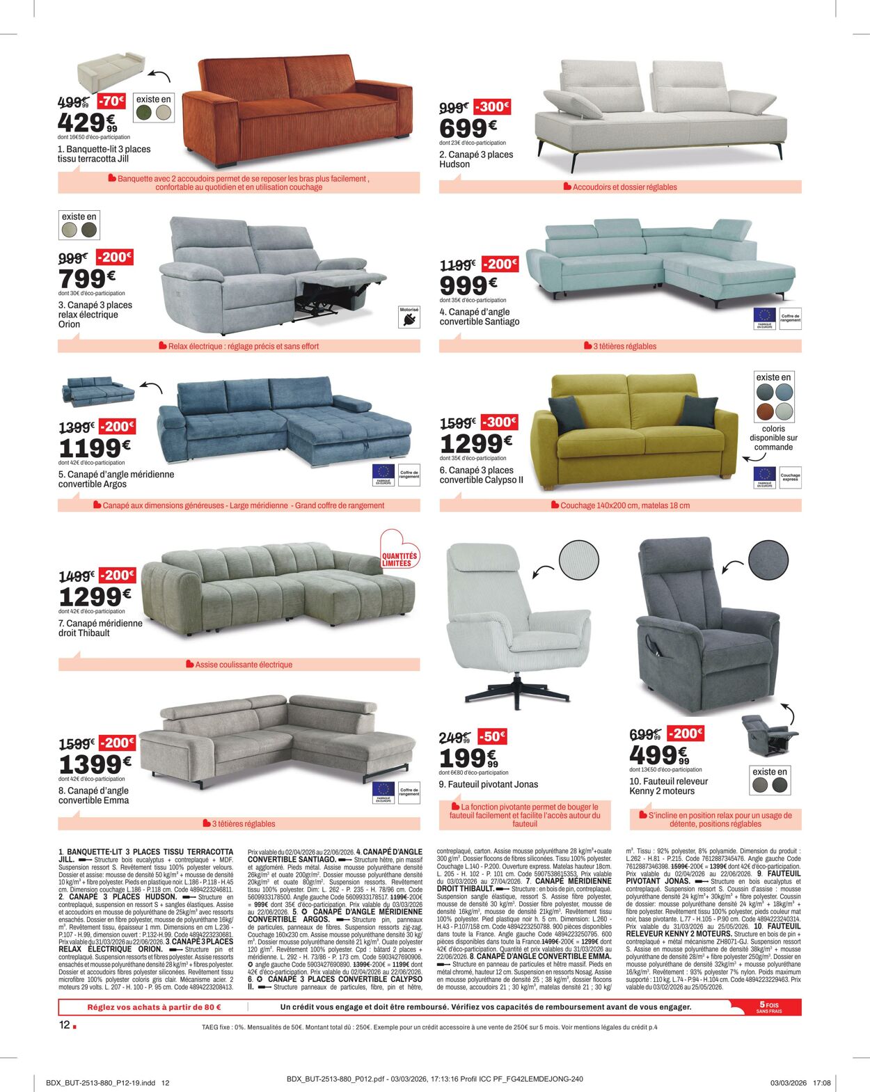 Catalogue BUT 31.03.2026 - 27.04.2026