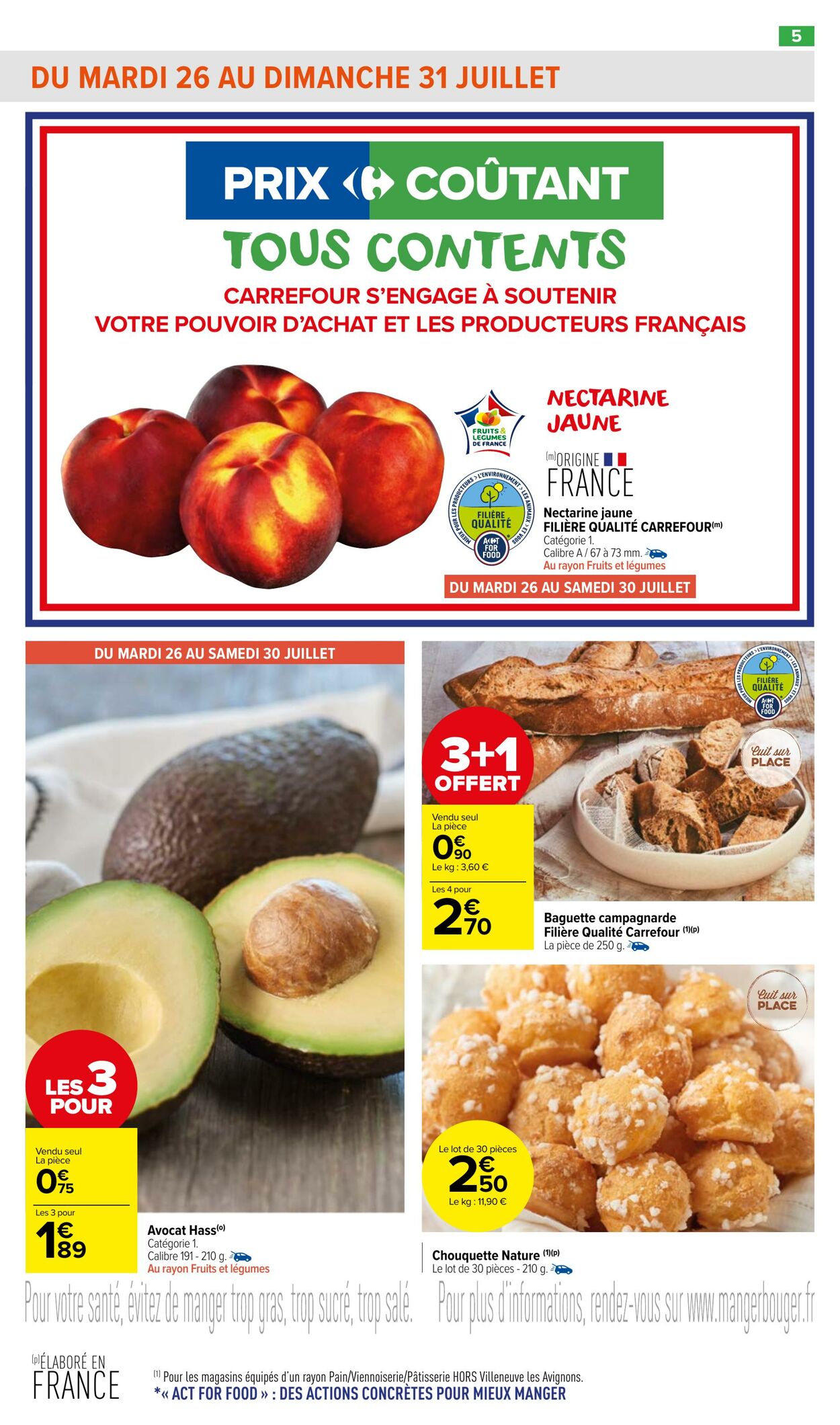 Catalogue Carrefour 26.07.2022 - 07.08.2022
