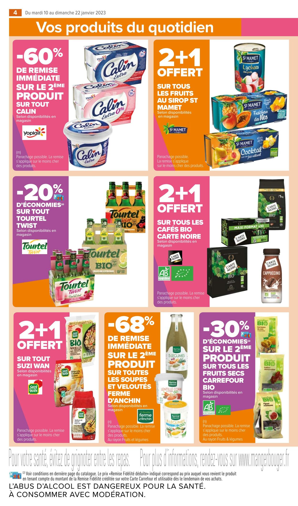 Catalogue Carrefour 10.01.2023 - 22.01.2023