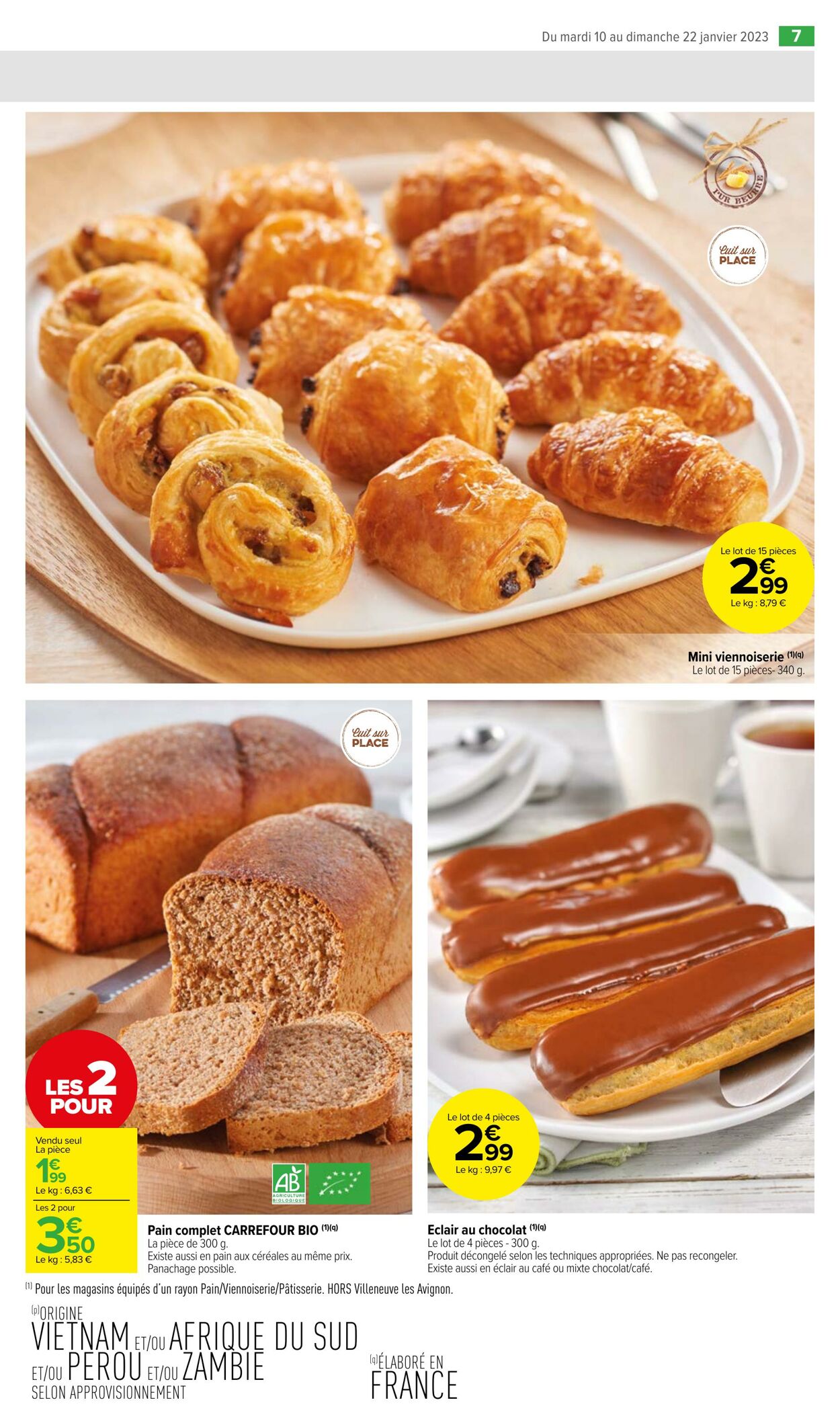 Catalogue Carrefour 10.01.2023 - 22.01.2023