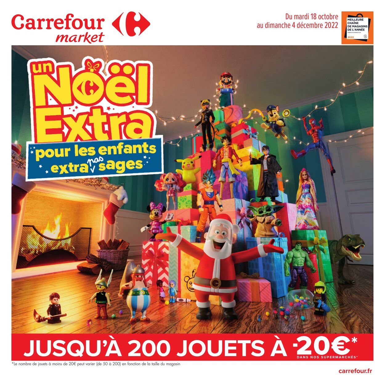 Catalogue Carrefour Market 18.10.2022 - 04.12.2022
