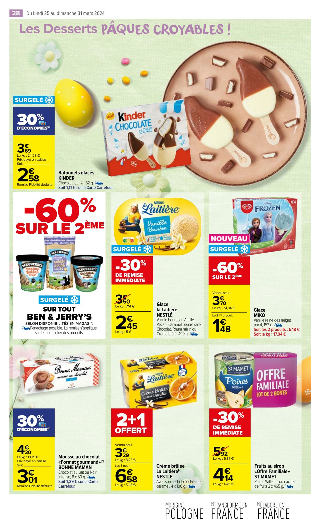 Catalogue Carrefour Market 25.03.2024 - 31.03.2024