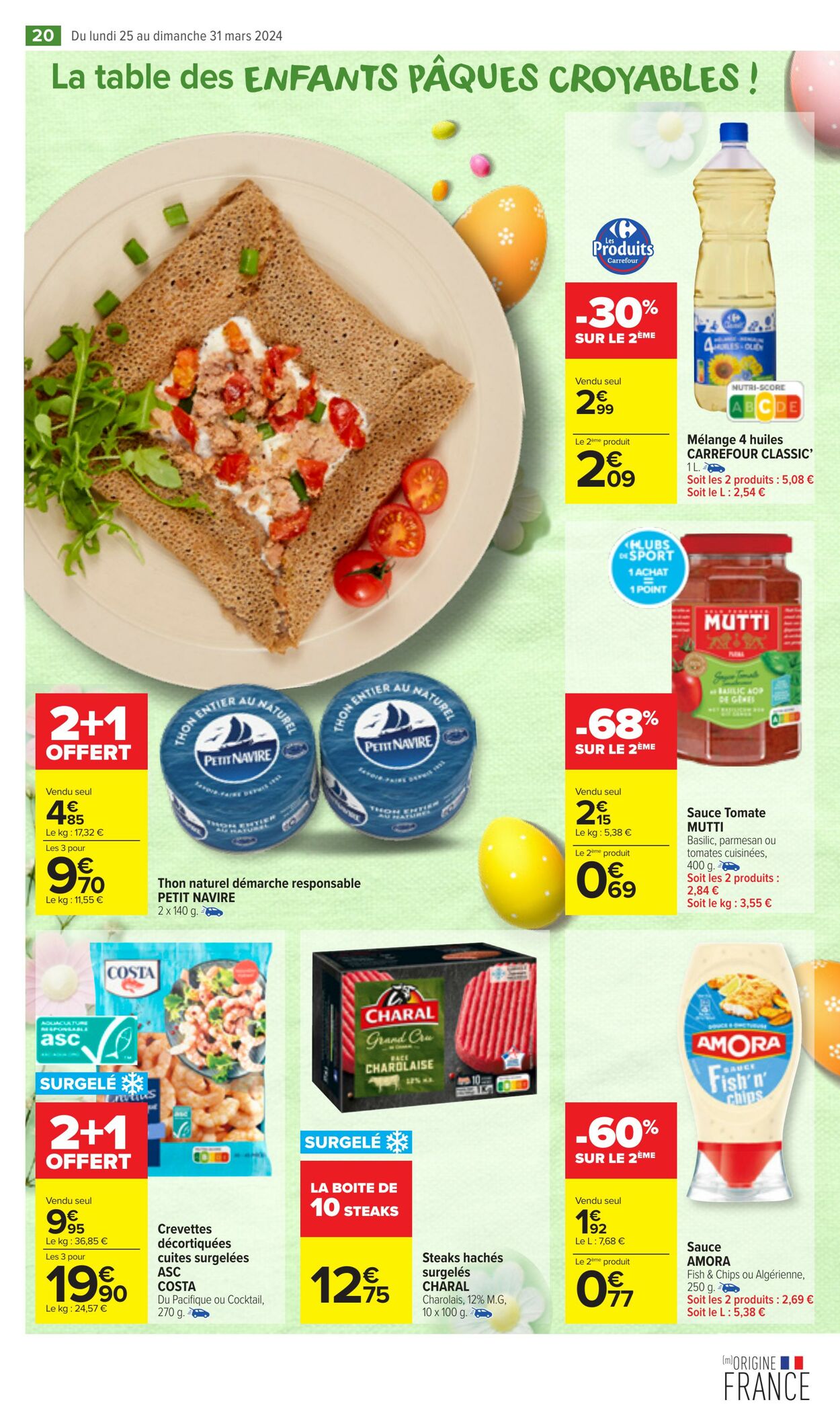 Catalogue Carrefour Market 25.03.2024 - 31.03.2024