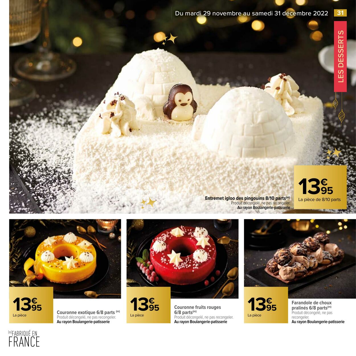 Catalogue Carrefour Market 29.11.2022 - 31.12.2022