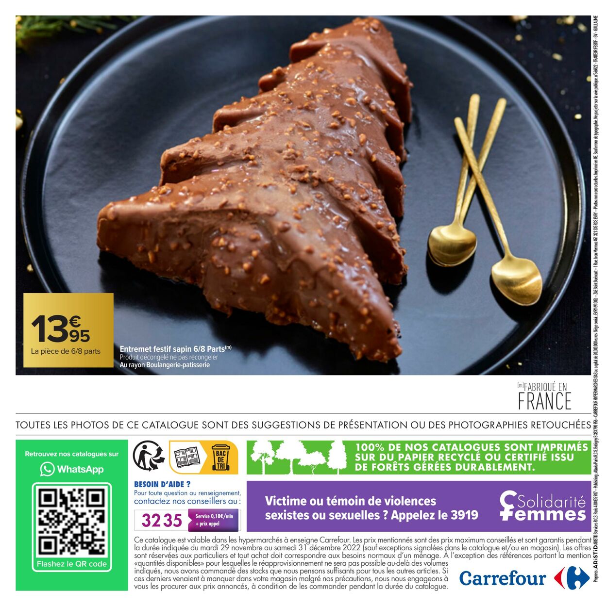 Catalogue Carrefour Market 29.11.2022 - 31.12.2022