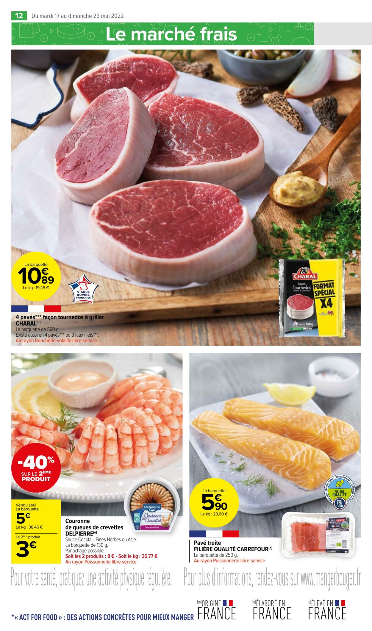 Catalogue Carrefour Market 17.05.2022 - 29.05.2022