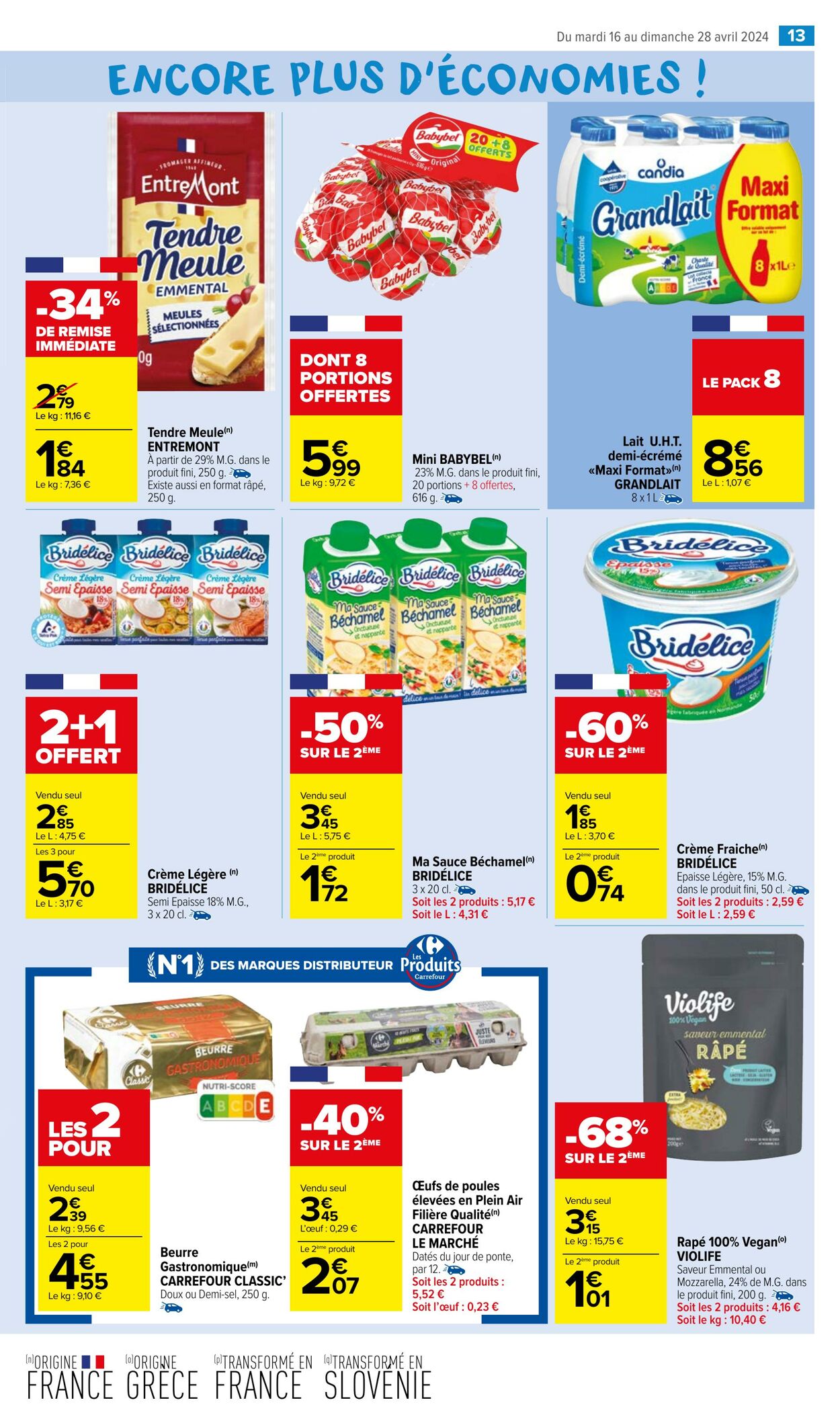 Catalogue Carrefour Market 16.04.2024 - 28.04.2024