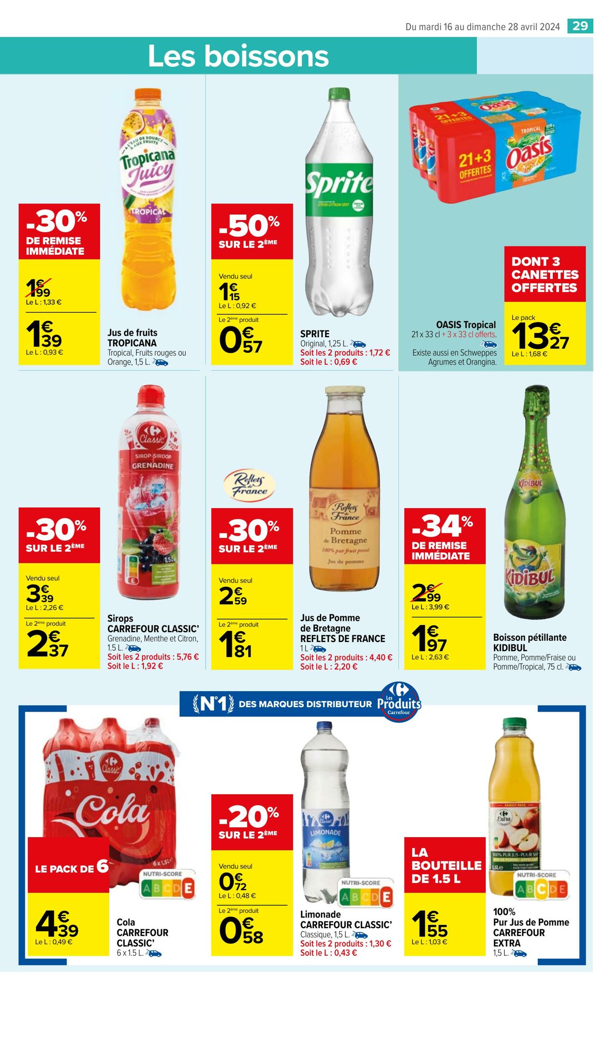 Catalogue Carrefour Market 16.04.2024 - 28.04.2024