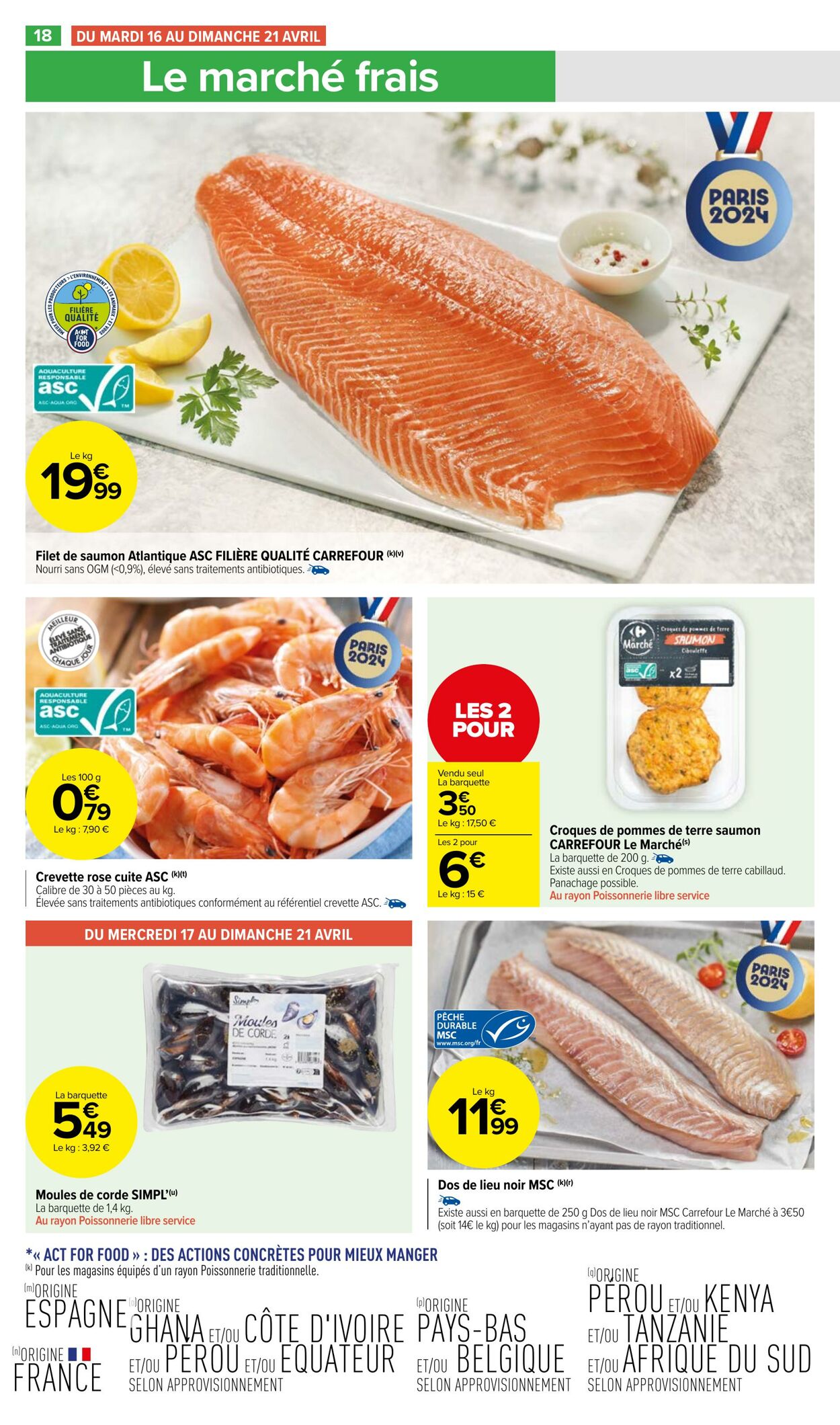 Catalogue Carrefour Market 16.04.2024 - 28.04.2024