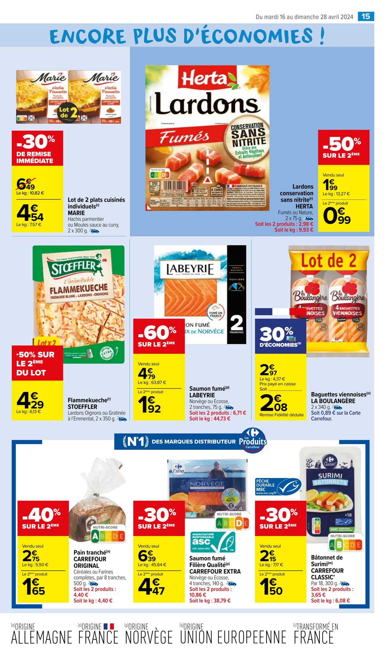 Catalogue Carrefour Market 16.04.2024 - 28.04.2024