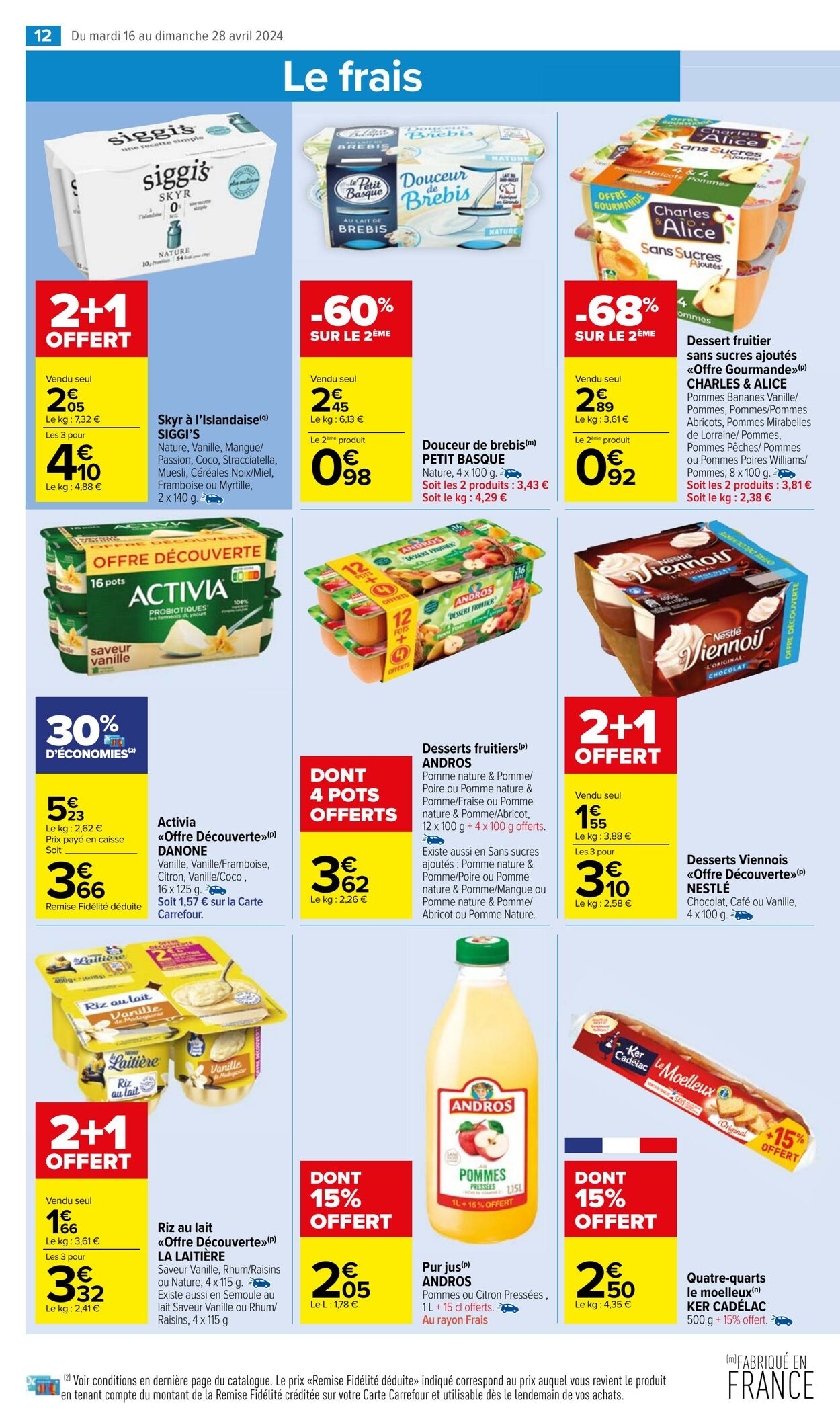 Catalogue Carrefour Market 16.04.2024 - 28.04.2024