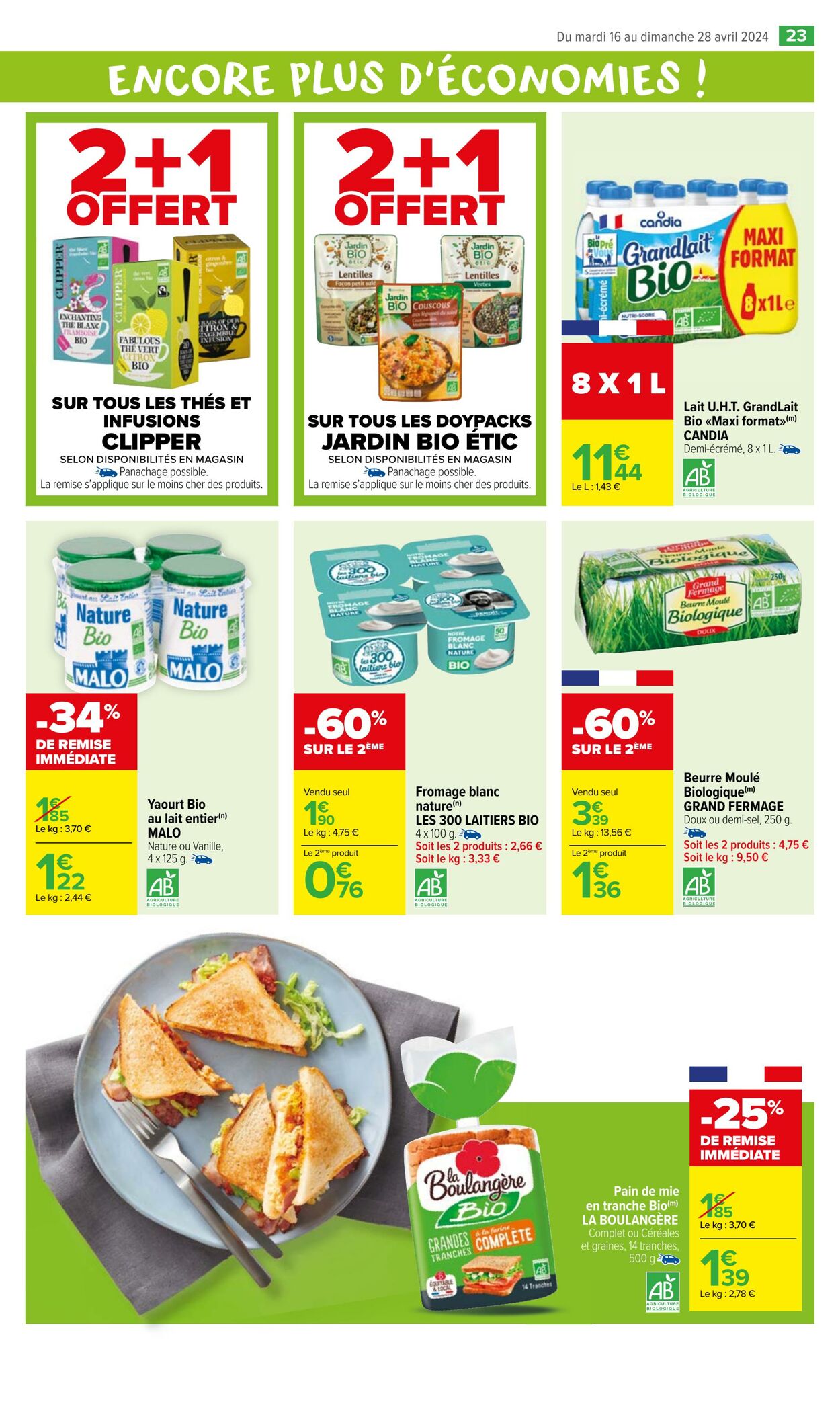 Catalogue Carrefour Market 16.04.2024 - 28.04.2024