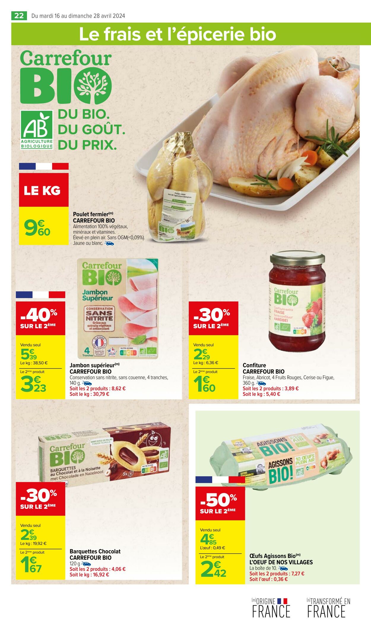 Catalogue Carrefour Market 16.04.2024 - 28.04.2024