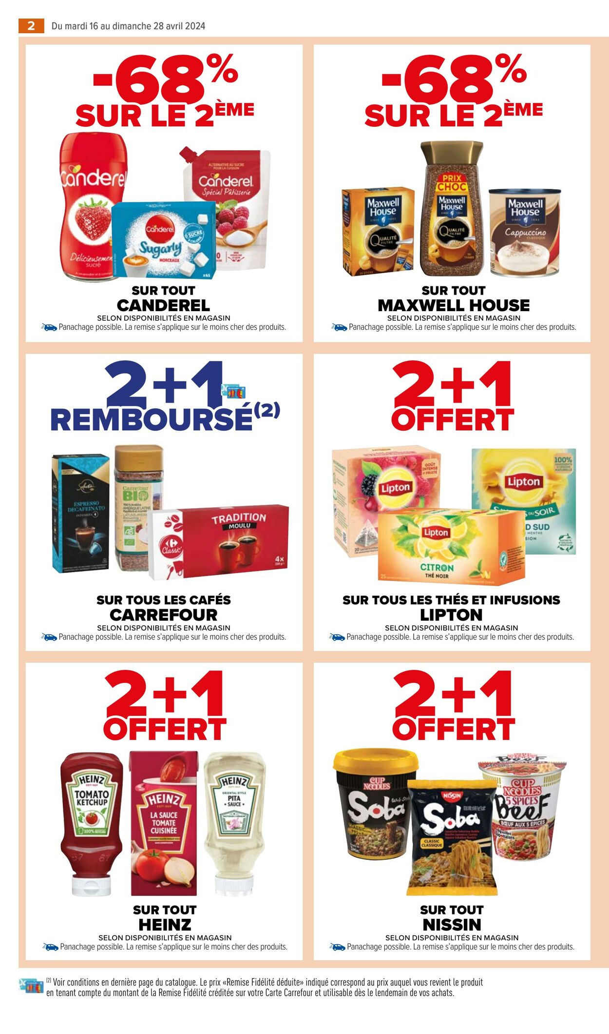 Catalogue Carrefour Market 16.04.2024 - 28.04.2024