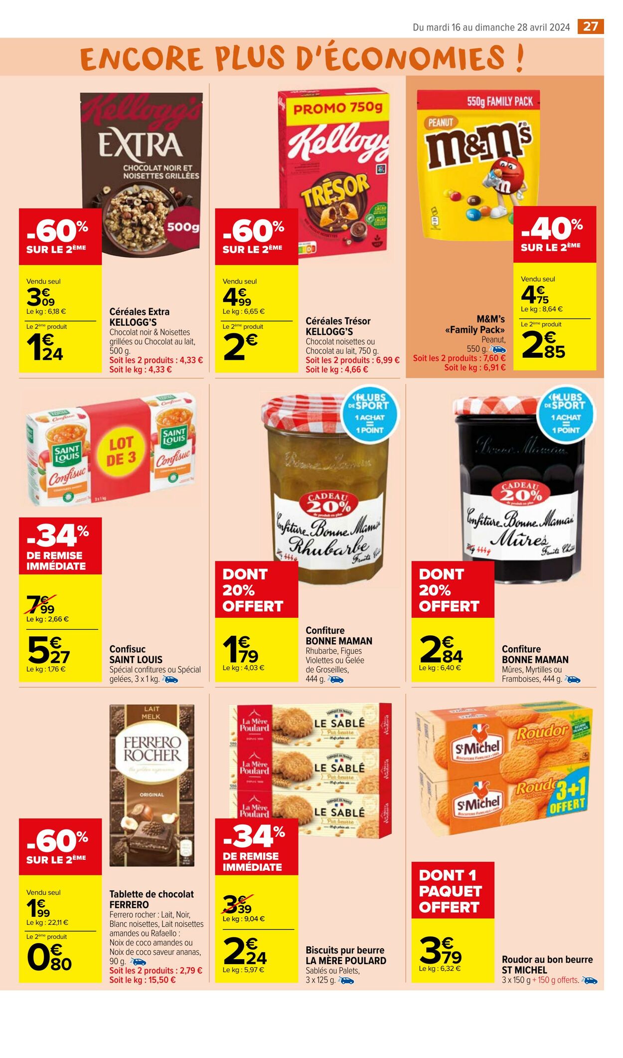 Catalogue Carrefour Market 16.04.2024 - 28.04.2024