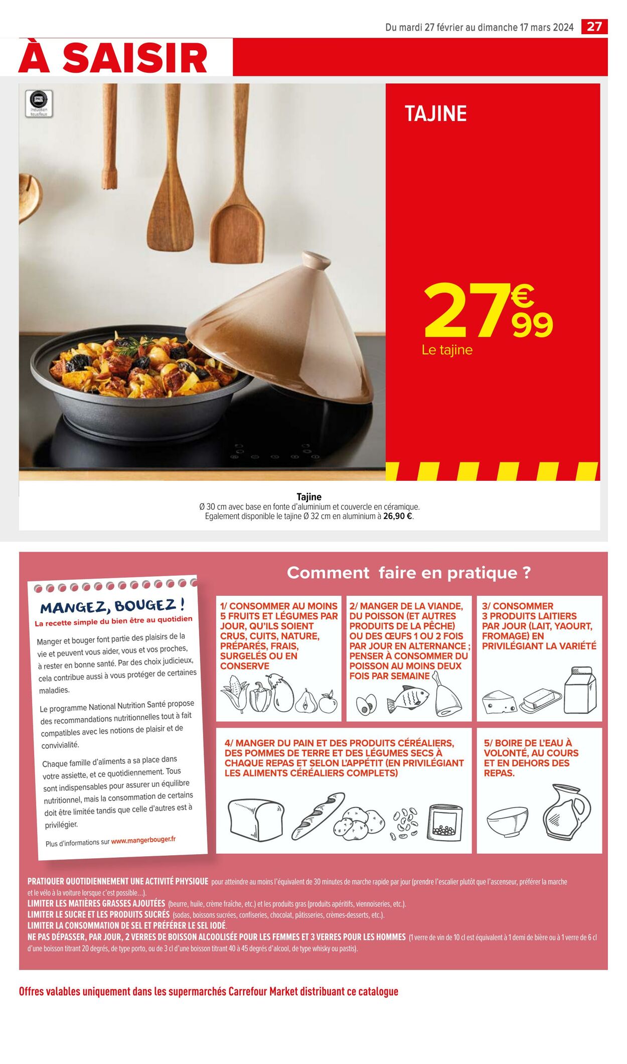 Catalogue Carrefour Market 27.02.2024 - 17.03.2024