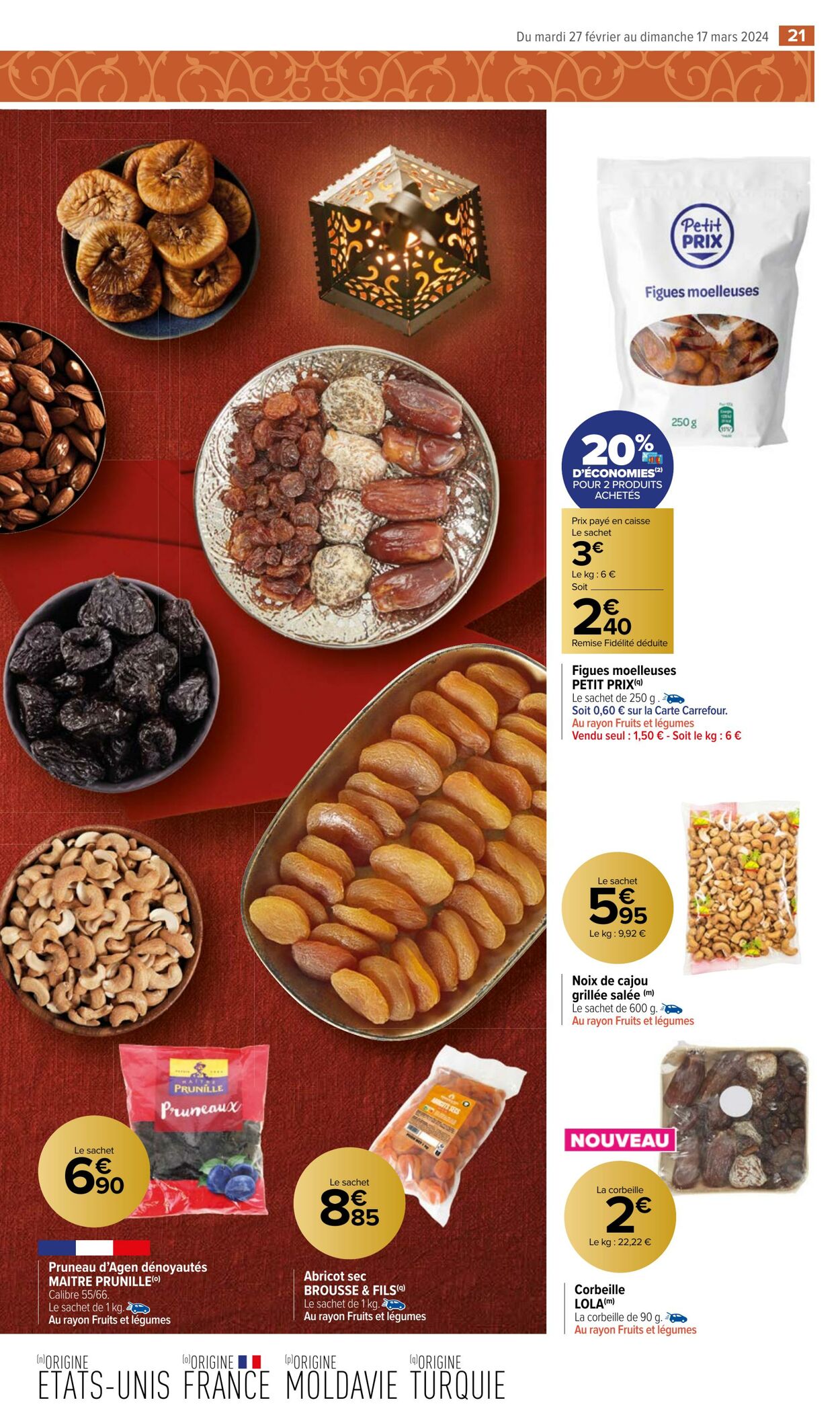 Catalogue Carrefour Market 27.02.2024 - 17.03.2024