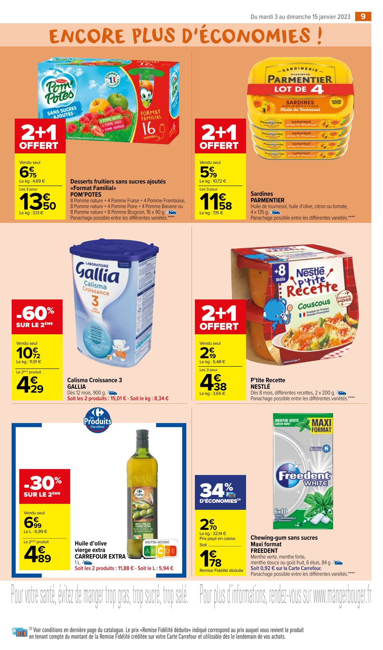 Catalogue Carrefour Market 03.01.2023 - 15.01.2023