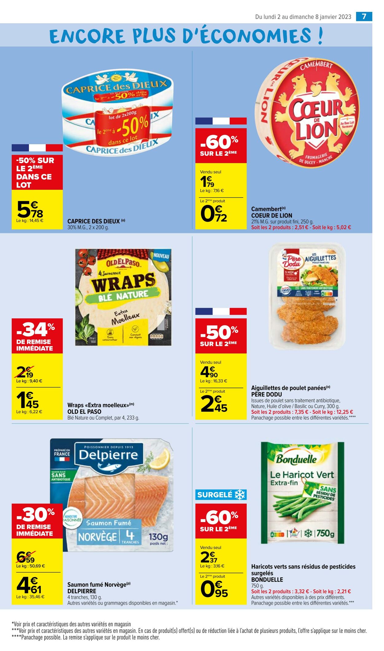 Catalogue Carrefour Market 02.01.2023 - 08.01.2023