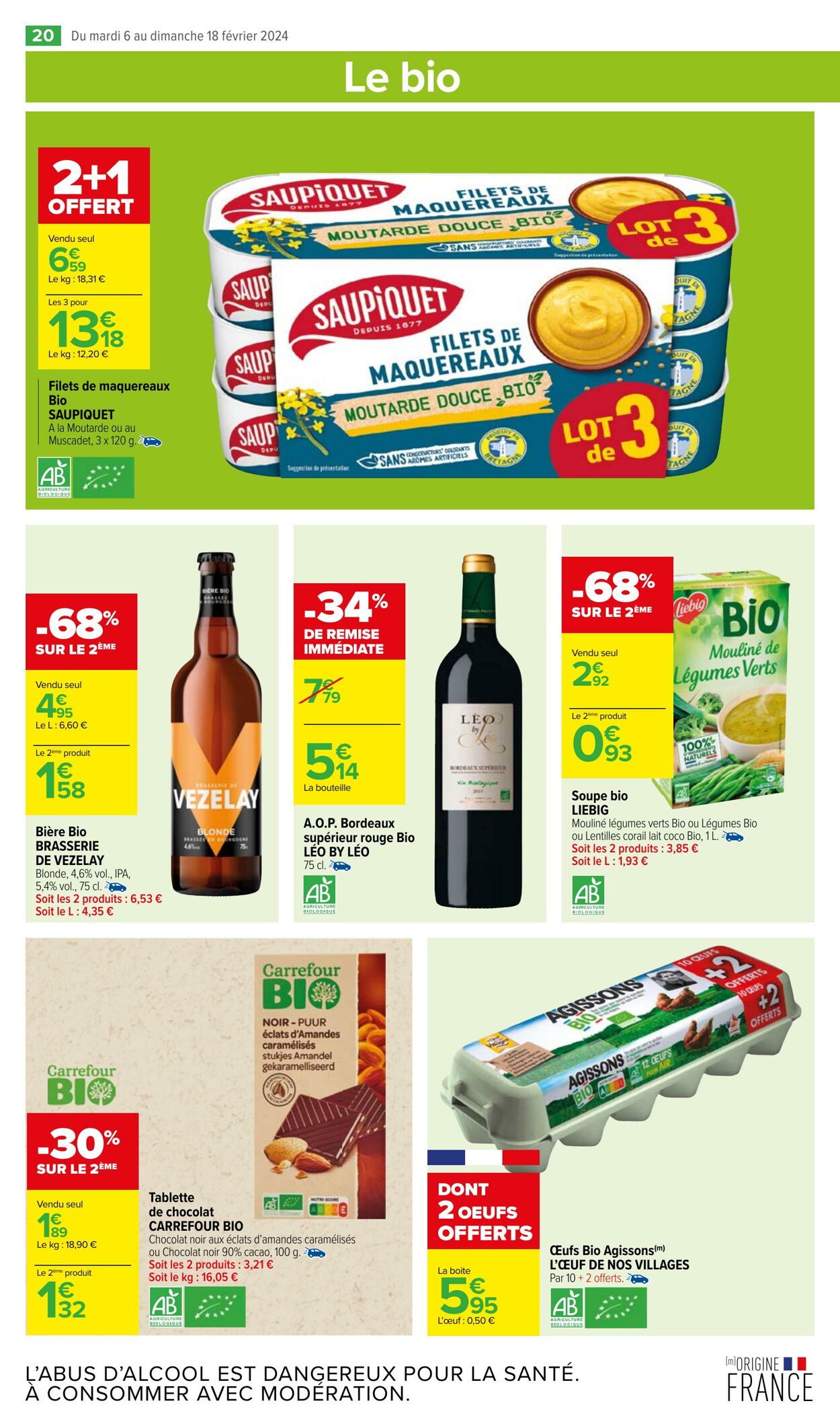 Catalogue Carrefour Market 06.02.2024 - 18.02.2024