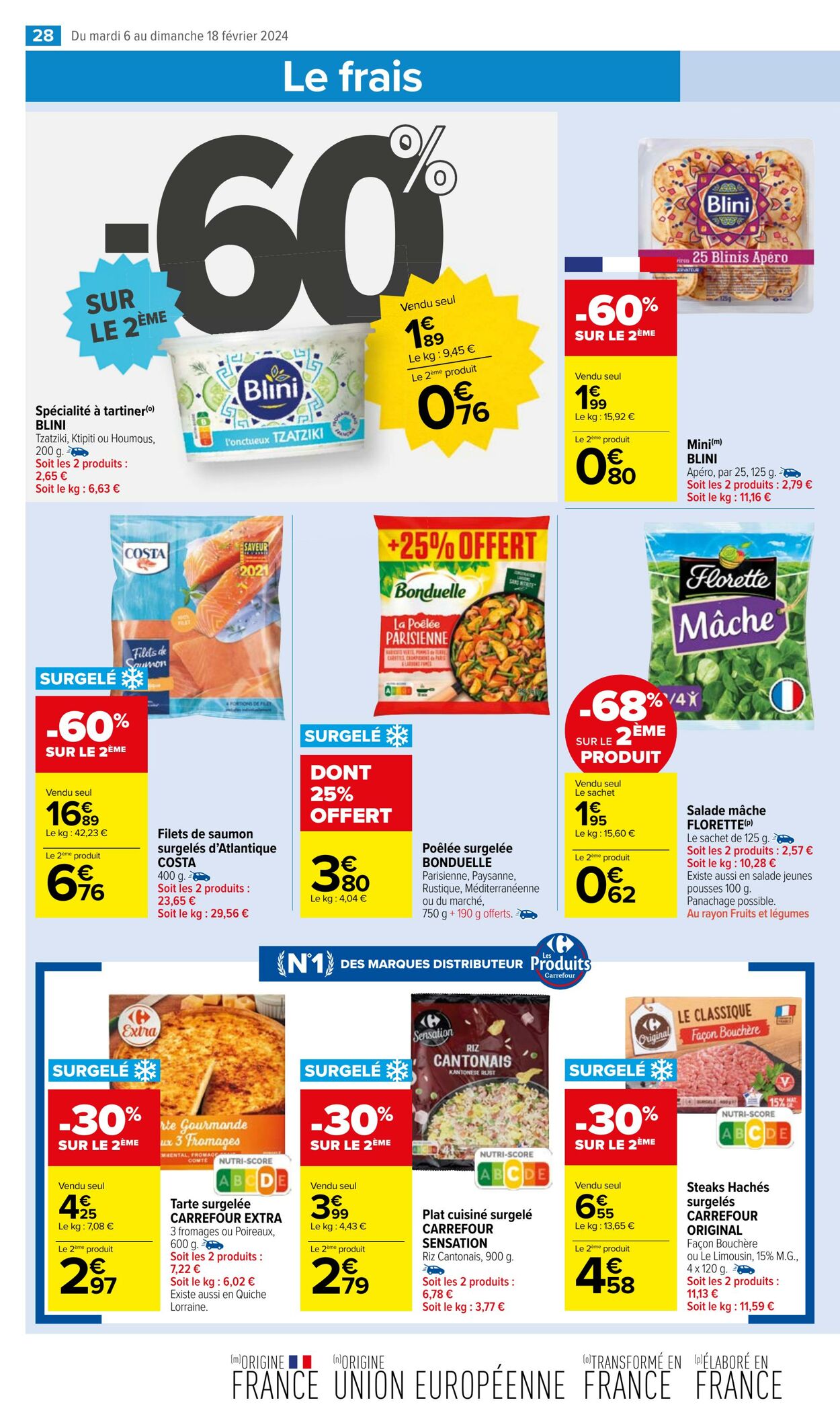 Catalogue Carrefour Market 06.02.2024 - 18.02.2024