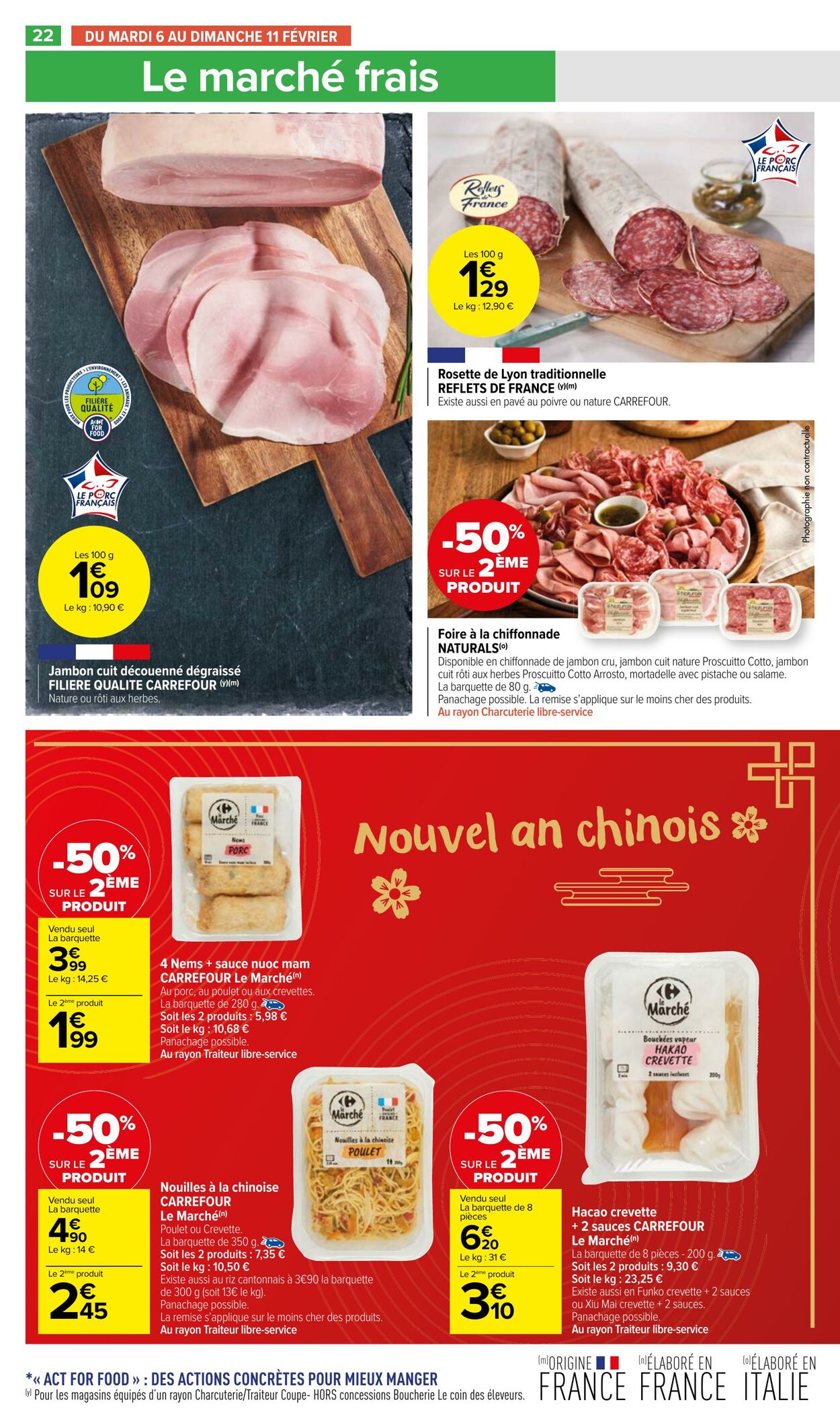 Catalogue Carrefour Market 06.02.2024 - 18.02.2024