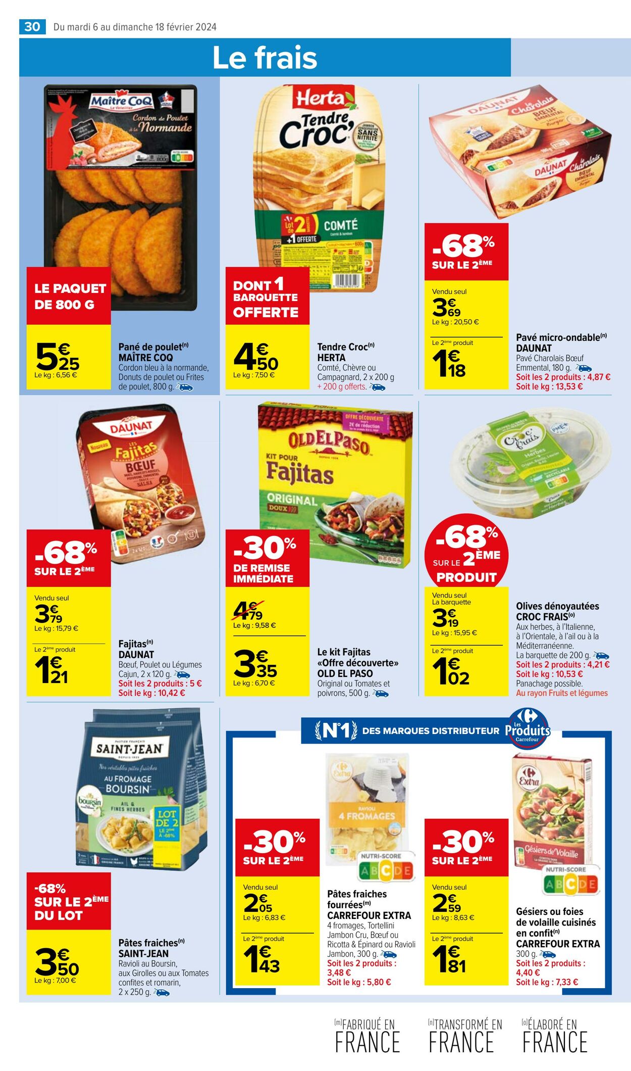 Catalogue Carrefour Market 06.02.2024 - 18.02.2024