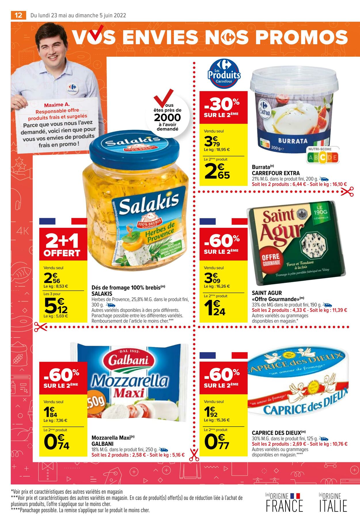 Catalogue Carrefour Market 23.05.2022 - 05.06.2022