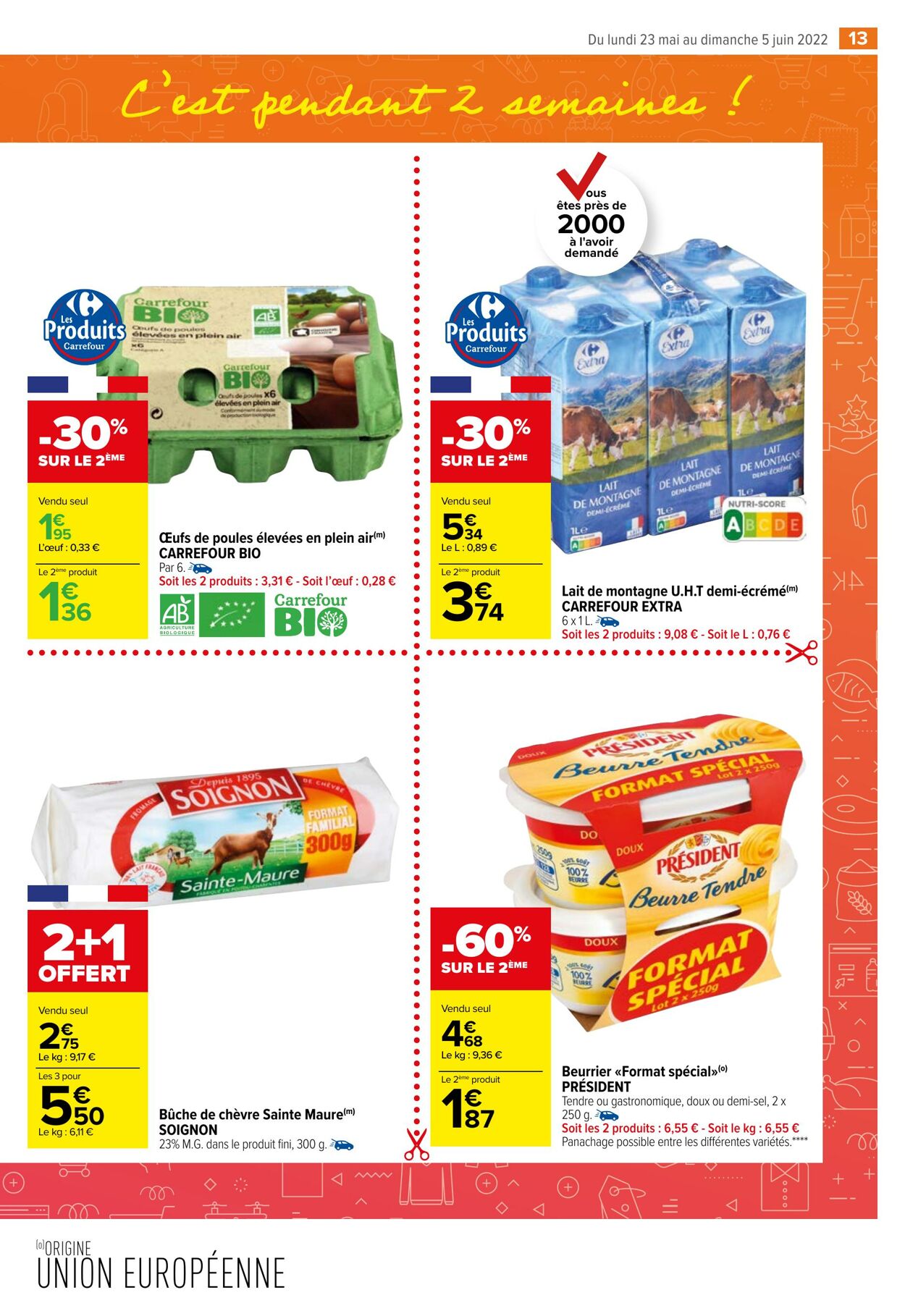 Catalogue Carrefour Market 23.05.2022 - 05.06.2022