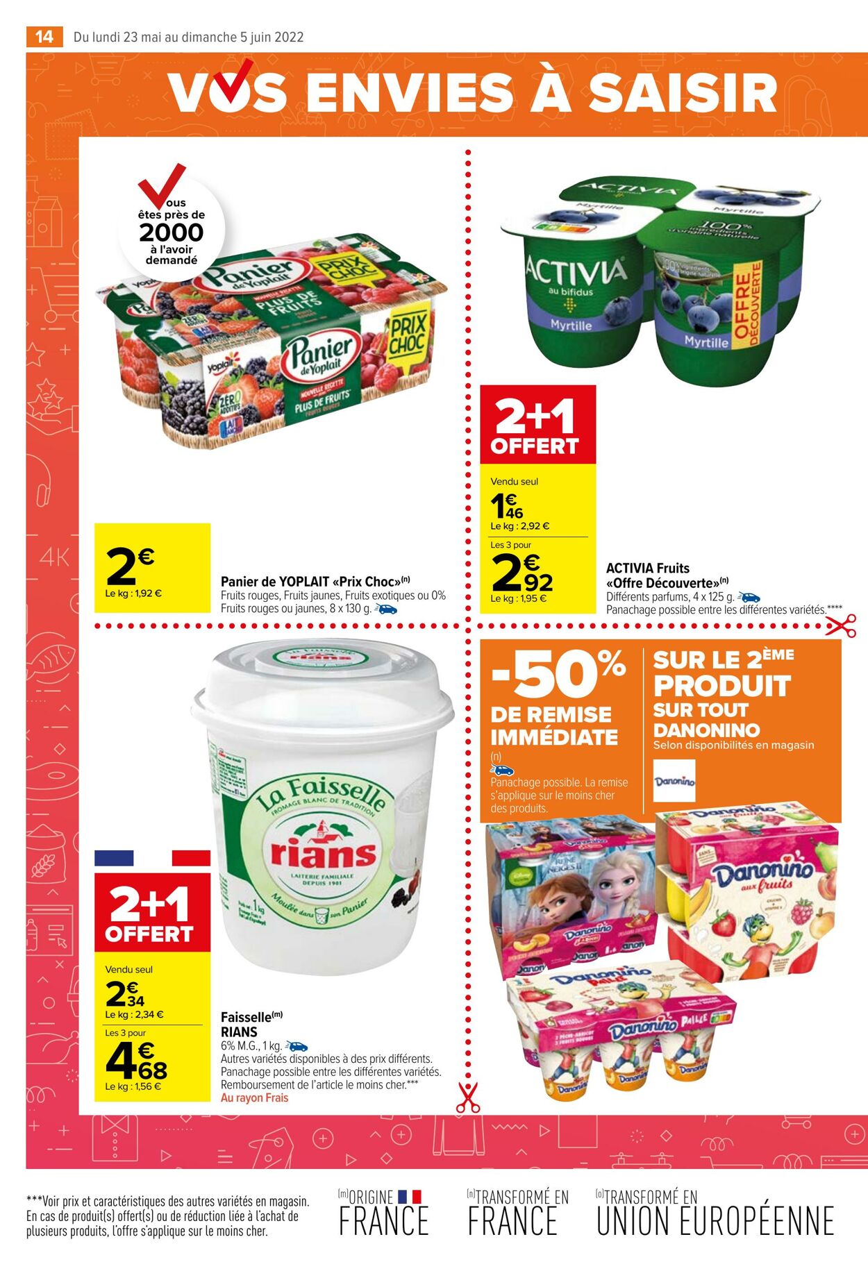 Catalogue Carrefour Market 23.05.2022 - 05.06.2022