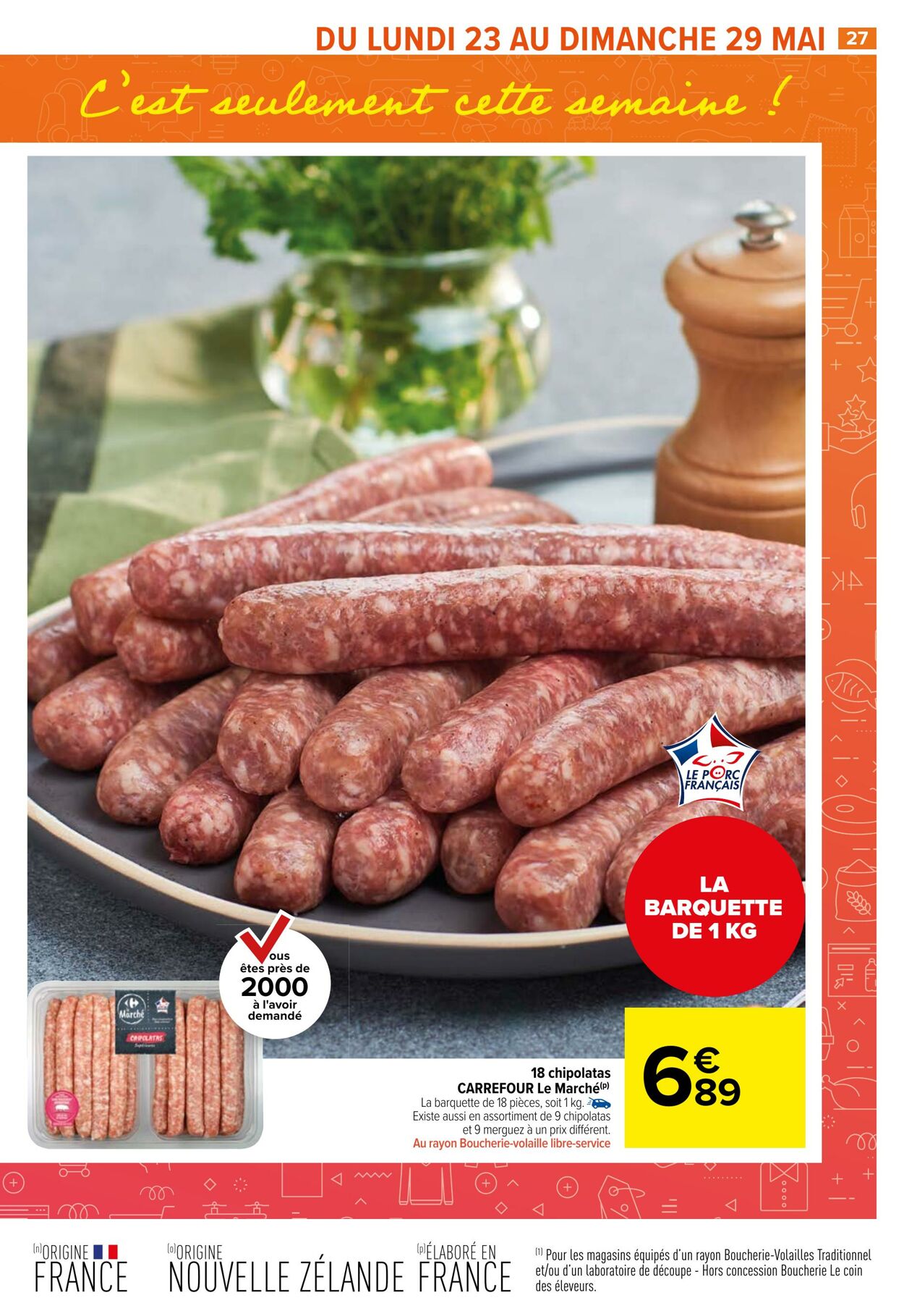 Catalogue Carrefour Market 23.05.2022 - 05.06.2022