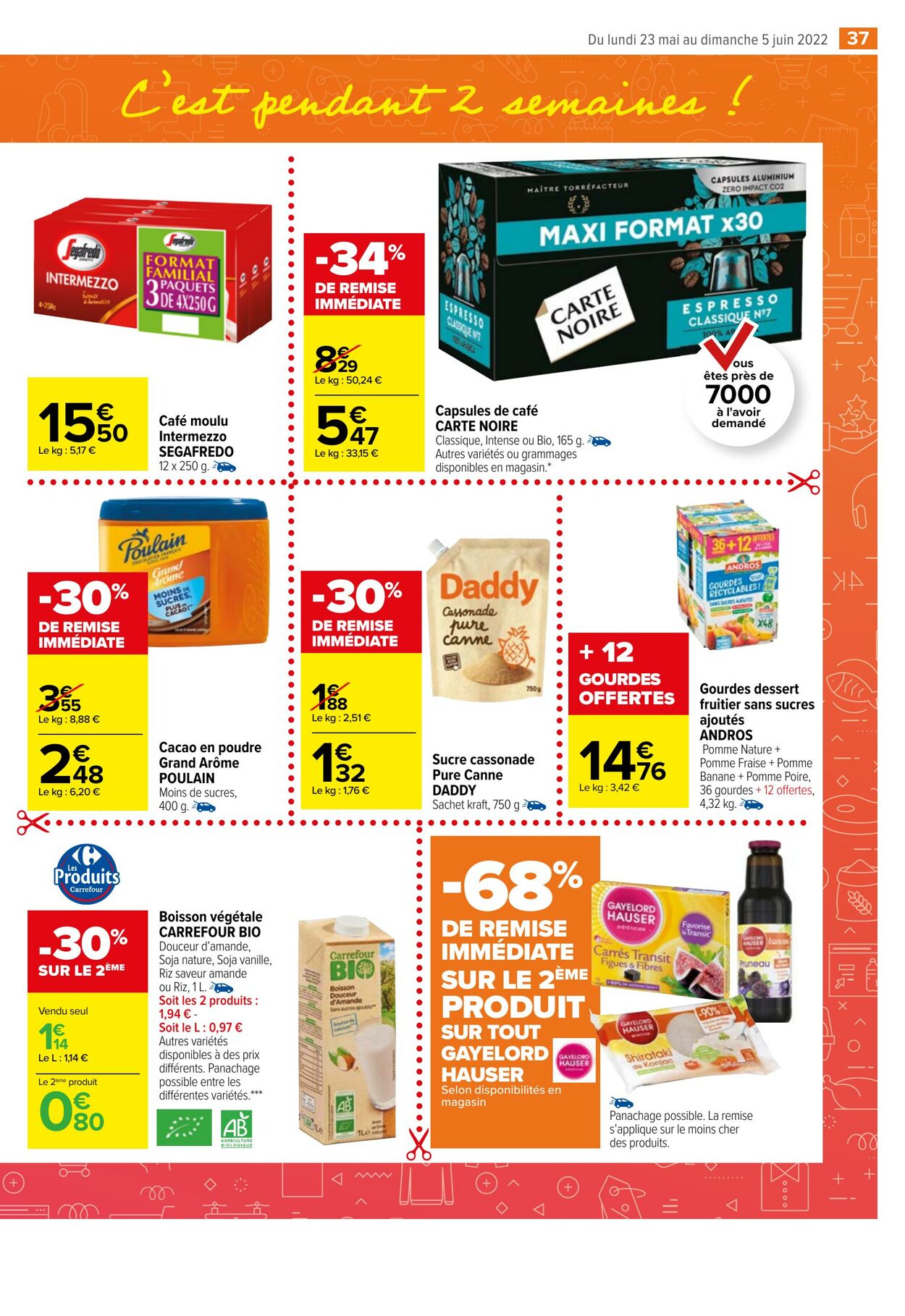 Catalogue Carrefour Market 23.05.2022 - 05.06.2022