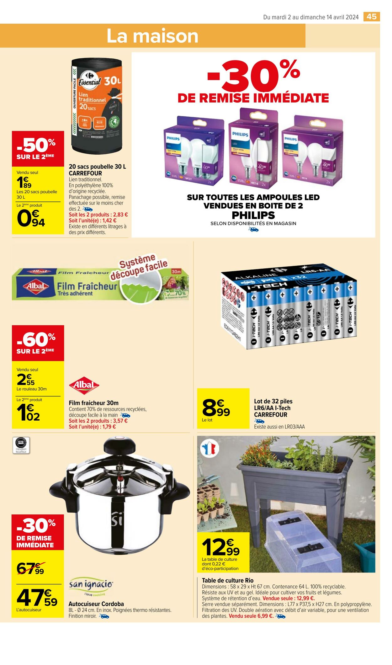 Catalogue Carrefour Market 02.04.2024 - 14.04.2024