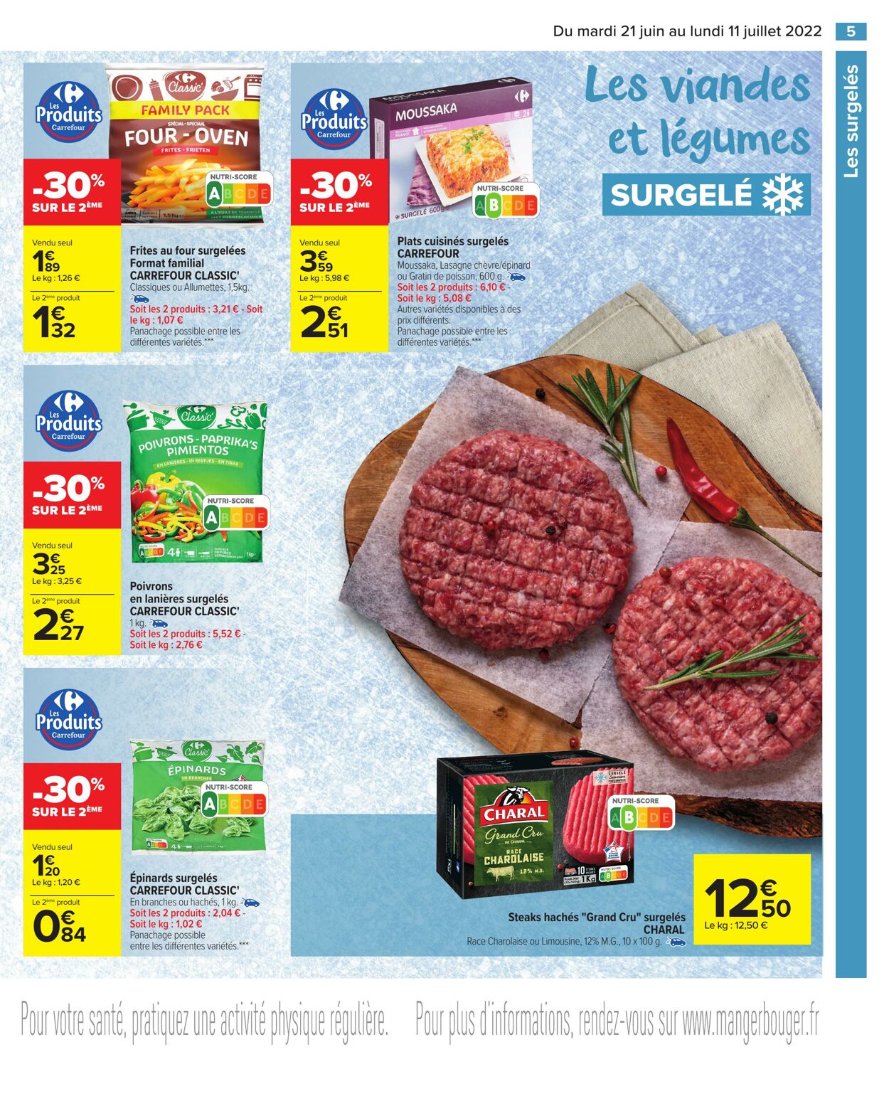 Catalogue Carrefour Market 21.06.2022 - 11.07.2022