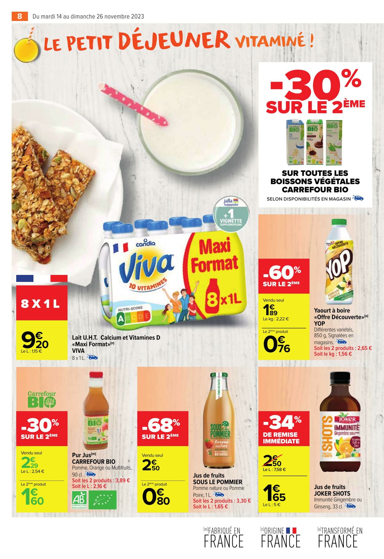 Catalogue Carrefour Market 14.11.2023 - 26.11.2023