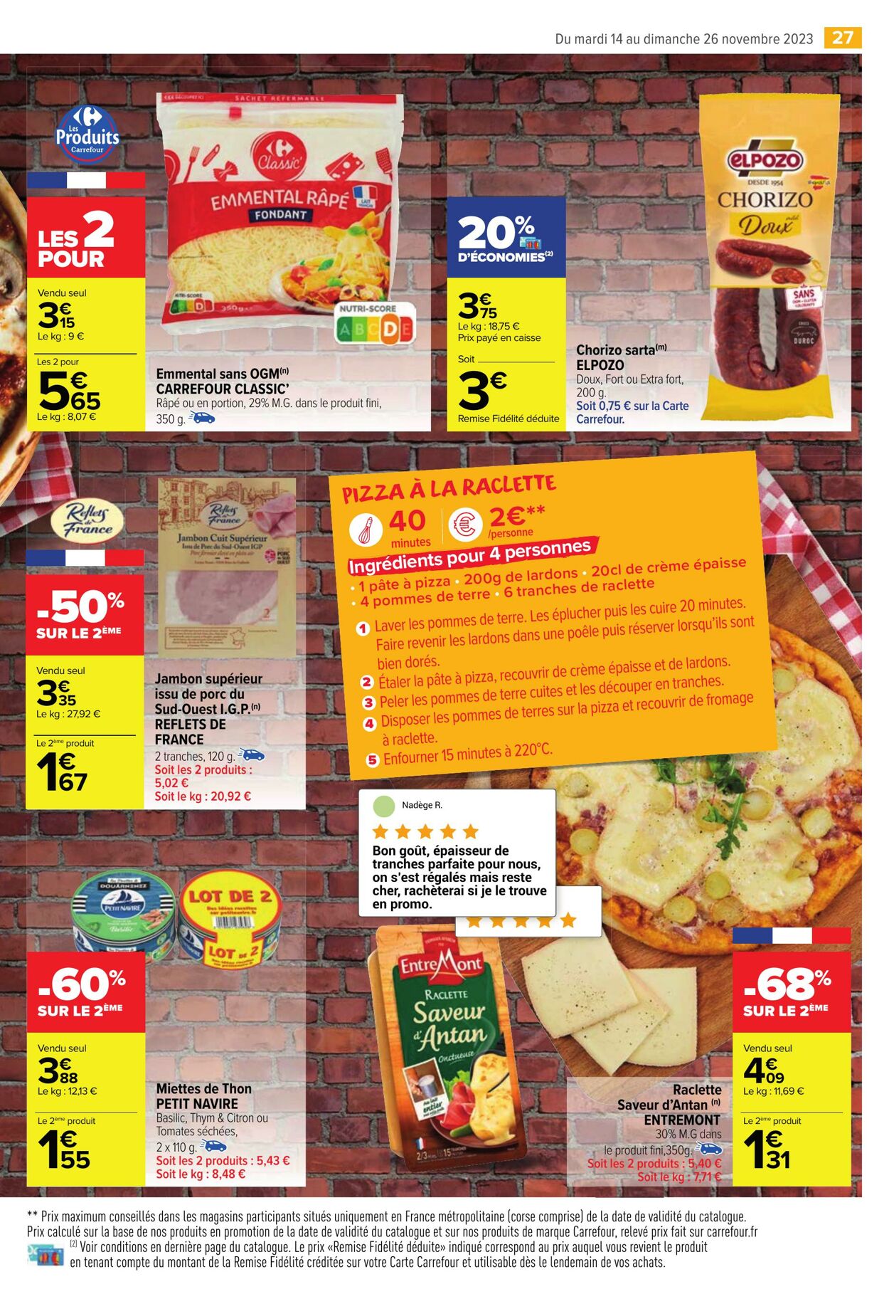 Catalogue Carrefour Market 14.11.2023 - 26.11.2023