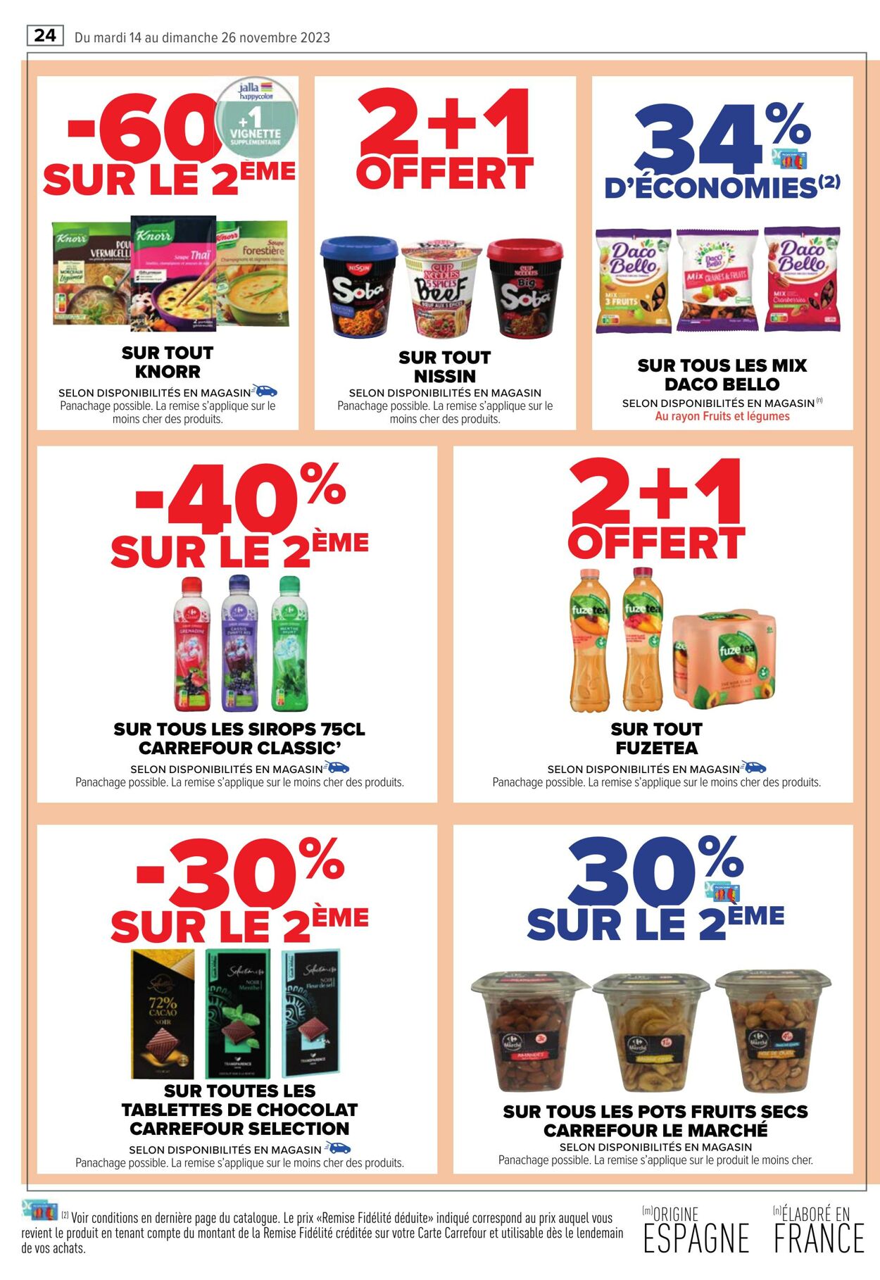 Catalogue Carrefour Market 14.11.2023 - 26.11.2023